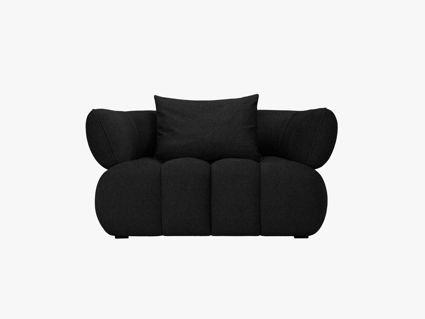 Reese Structured velvet (Bub17) / Anthracite 0