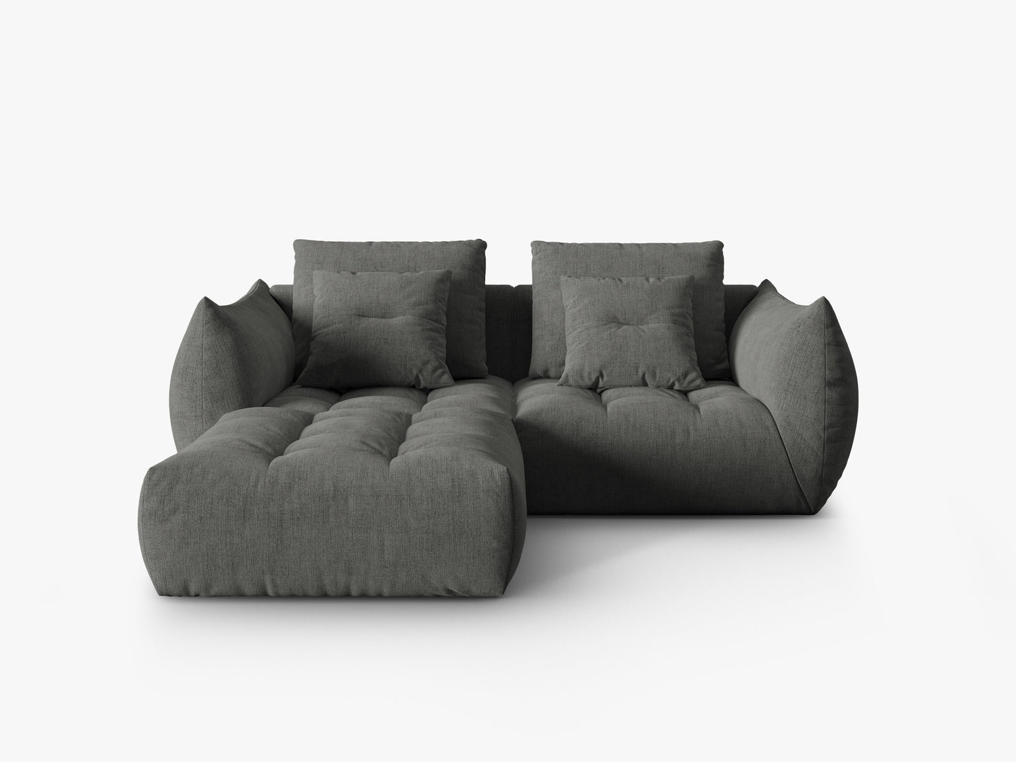 Bloom Structured fabric (Win89) / Dark grey 0