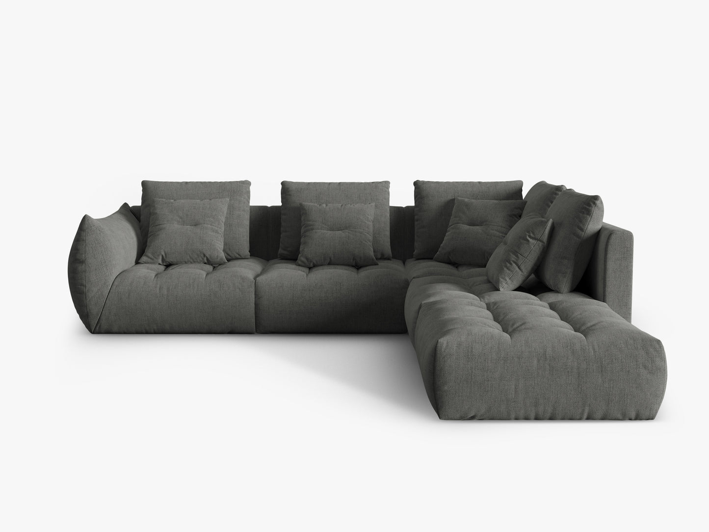 Bloom Structured fabric (Win89) / Dark grey 0