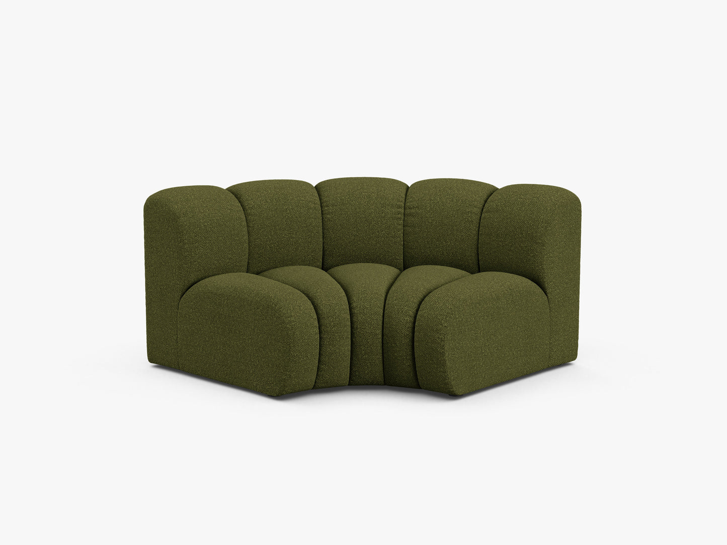 Lupine Boucle (Bal2090) / Dark olive green 0