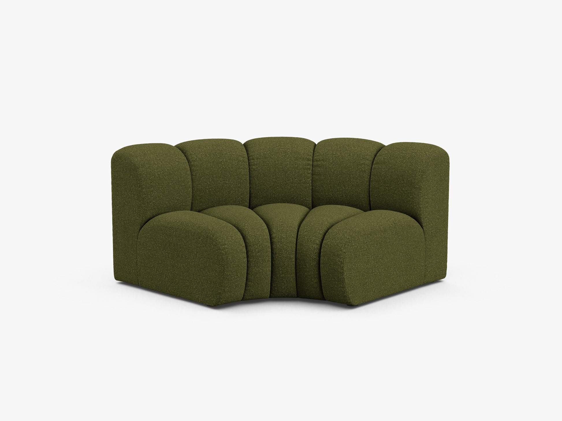 Lupine Boucle (Bal2090) / Dark olive green 0