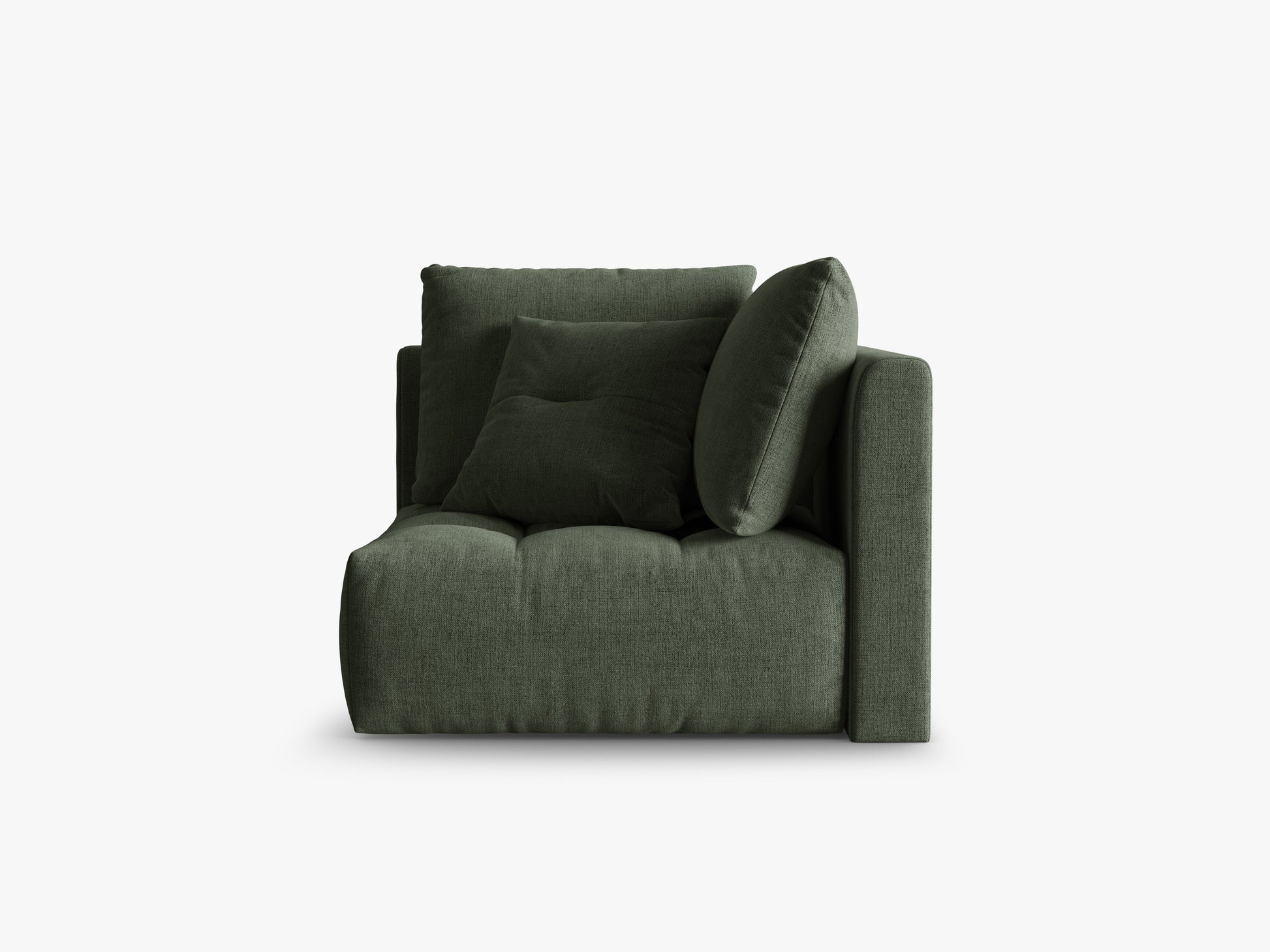 Bloom Structured fabric (Win75) / Moss green 0
