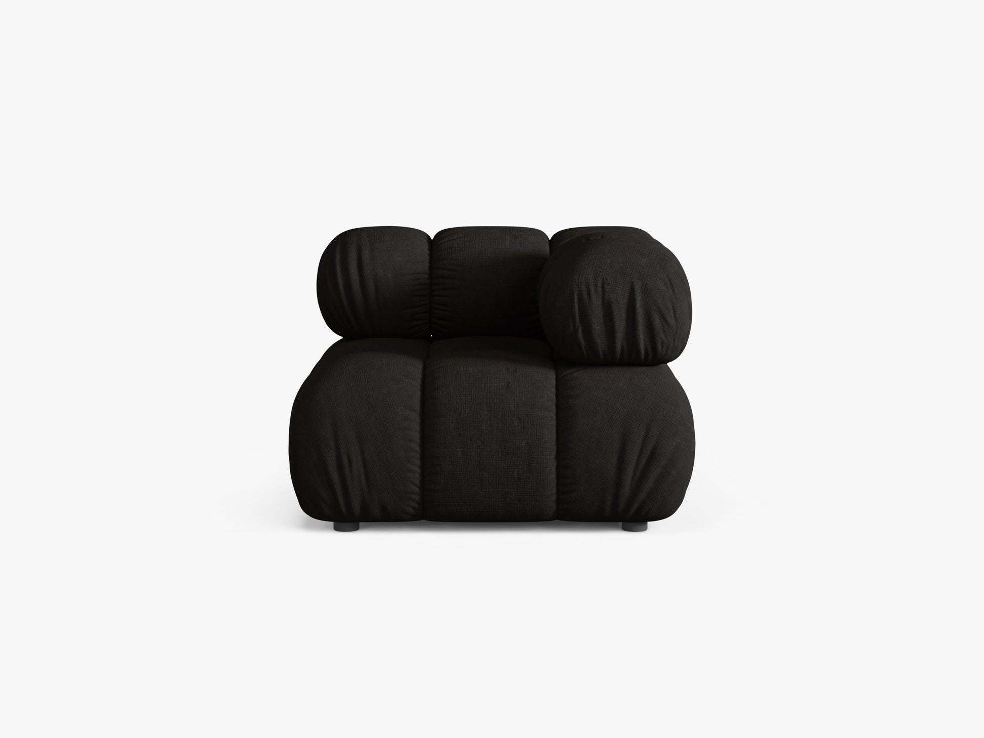Bellis Structured fabric (Lib22) / Black 0