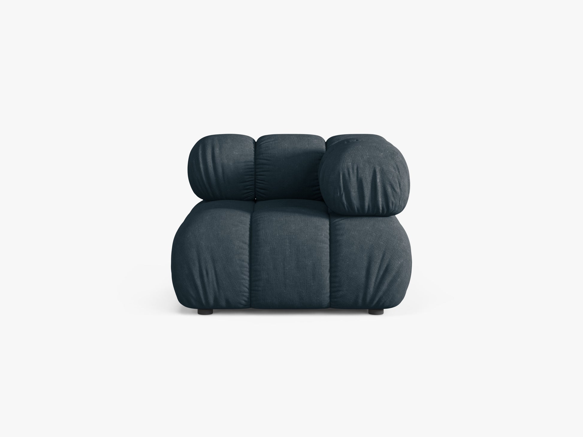 Bellis Structured fabric (Lib13) / Deep petrol 0