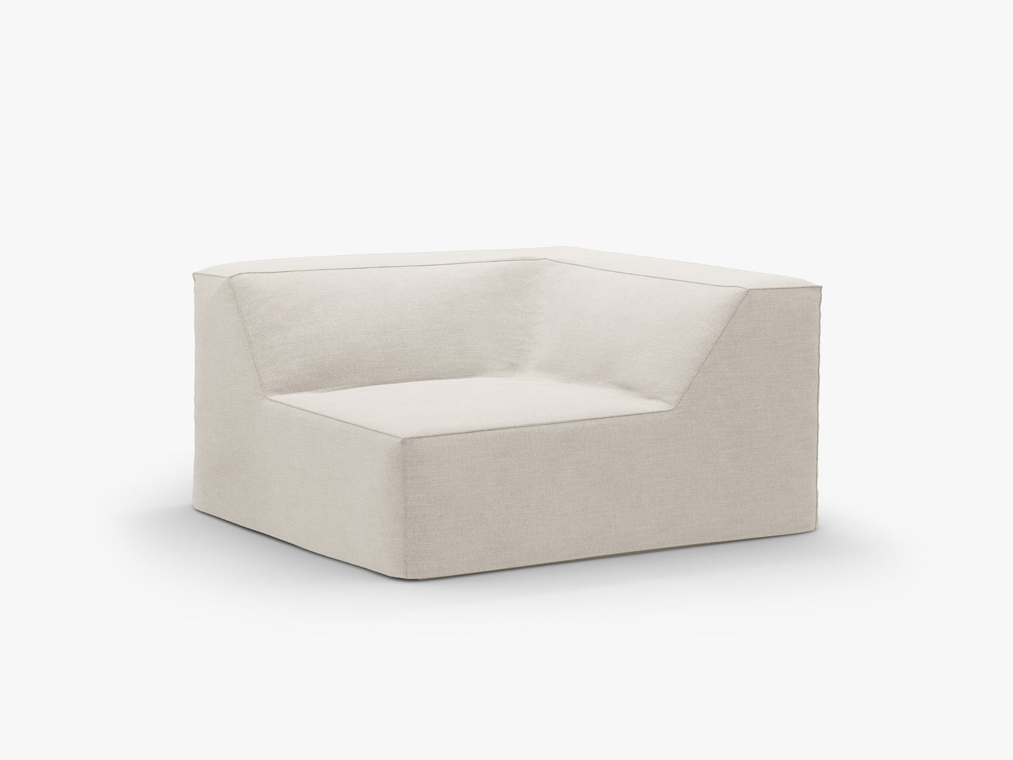 Jodie Structured fabric (Lin04) / Natural 0