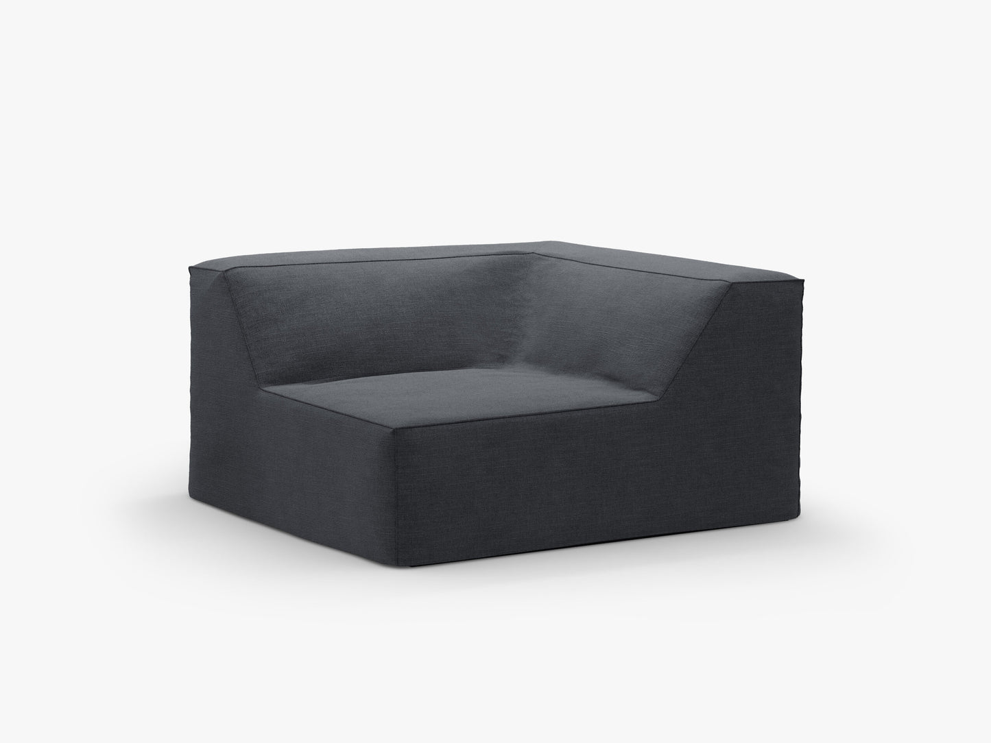 Jodie Structured fabric (Lin89) / Grey and blue 0