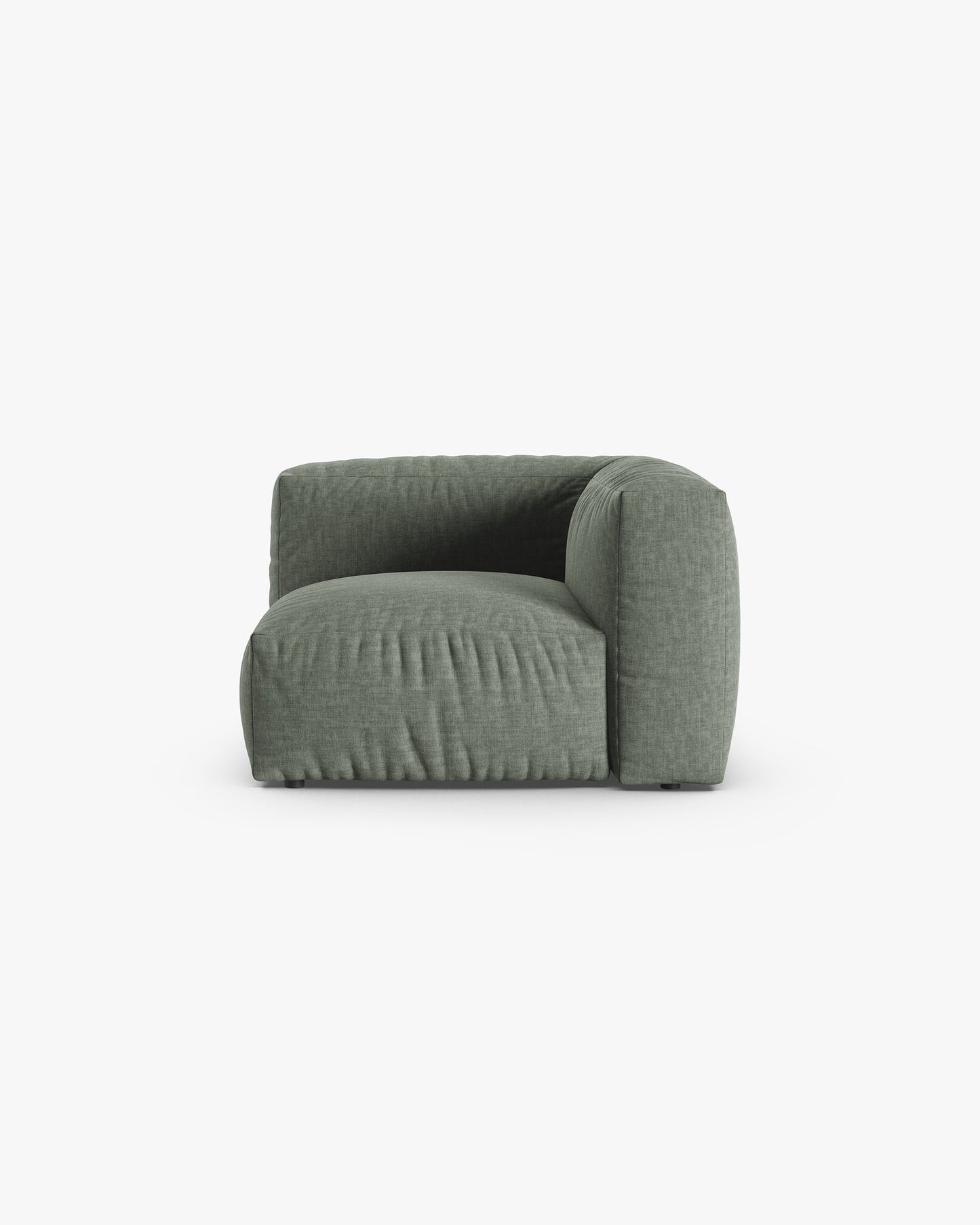 Martina Structured fabric (Bowagreen) / Moss green 0