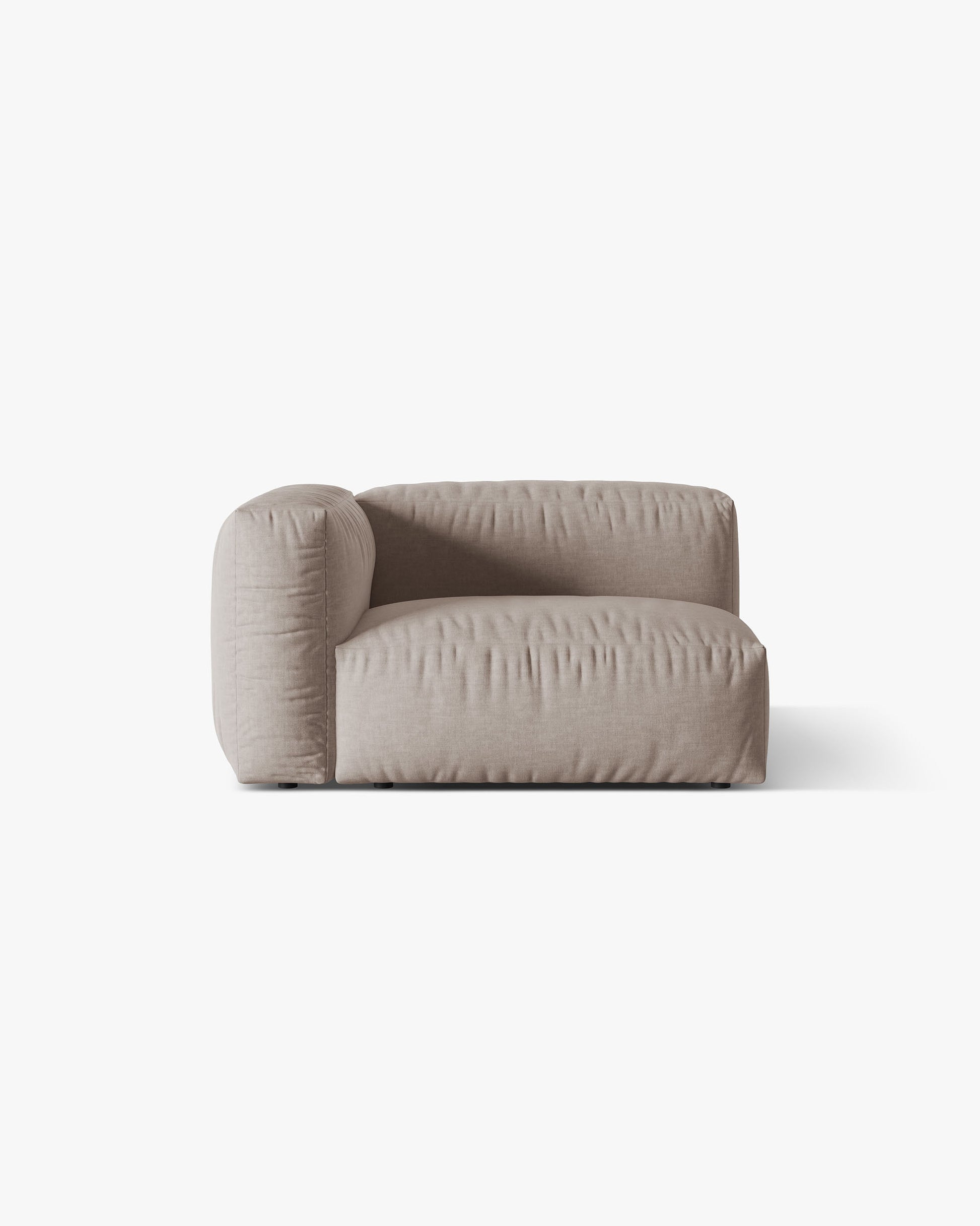 Martina Structured fabric (Botruf) / Dark beige 0