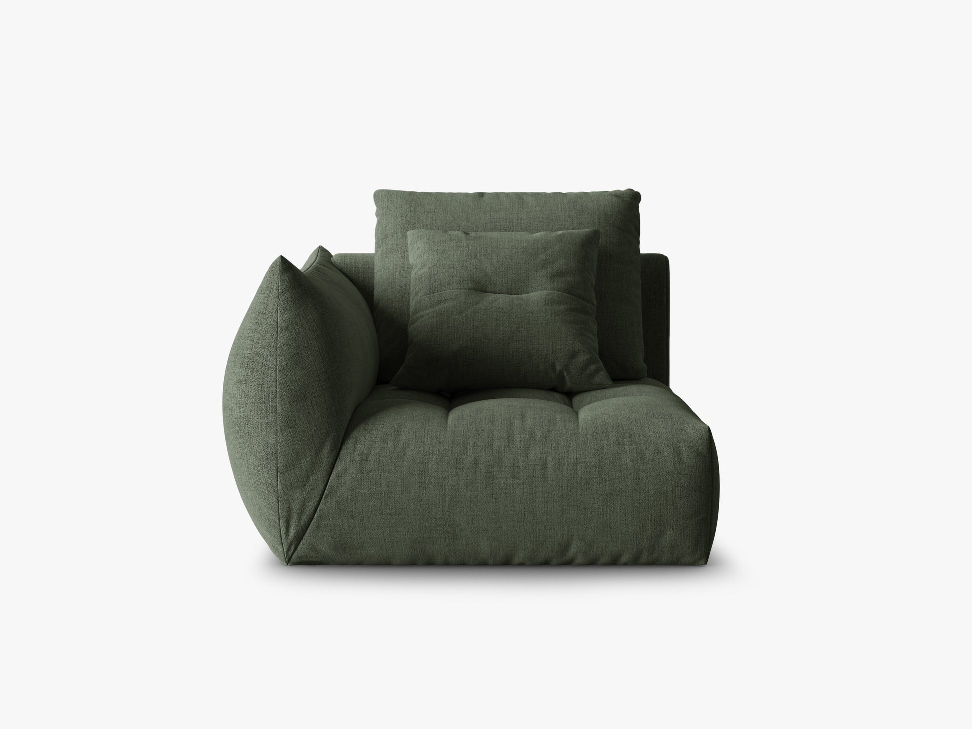 Bloom Structured fabric (Win75) / Moss green 0