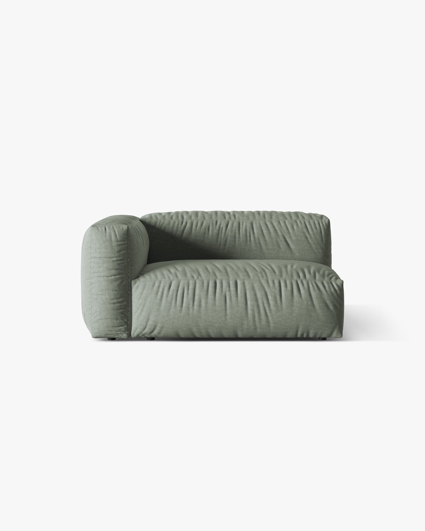 Martina Structured fabric (Bowagreen) / Moss green 0