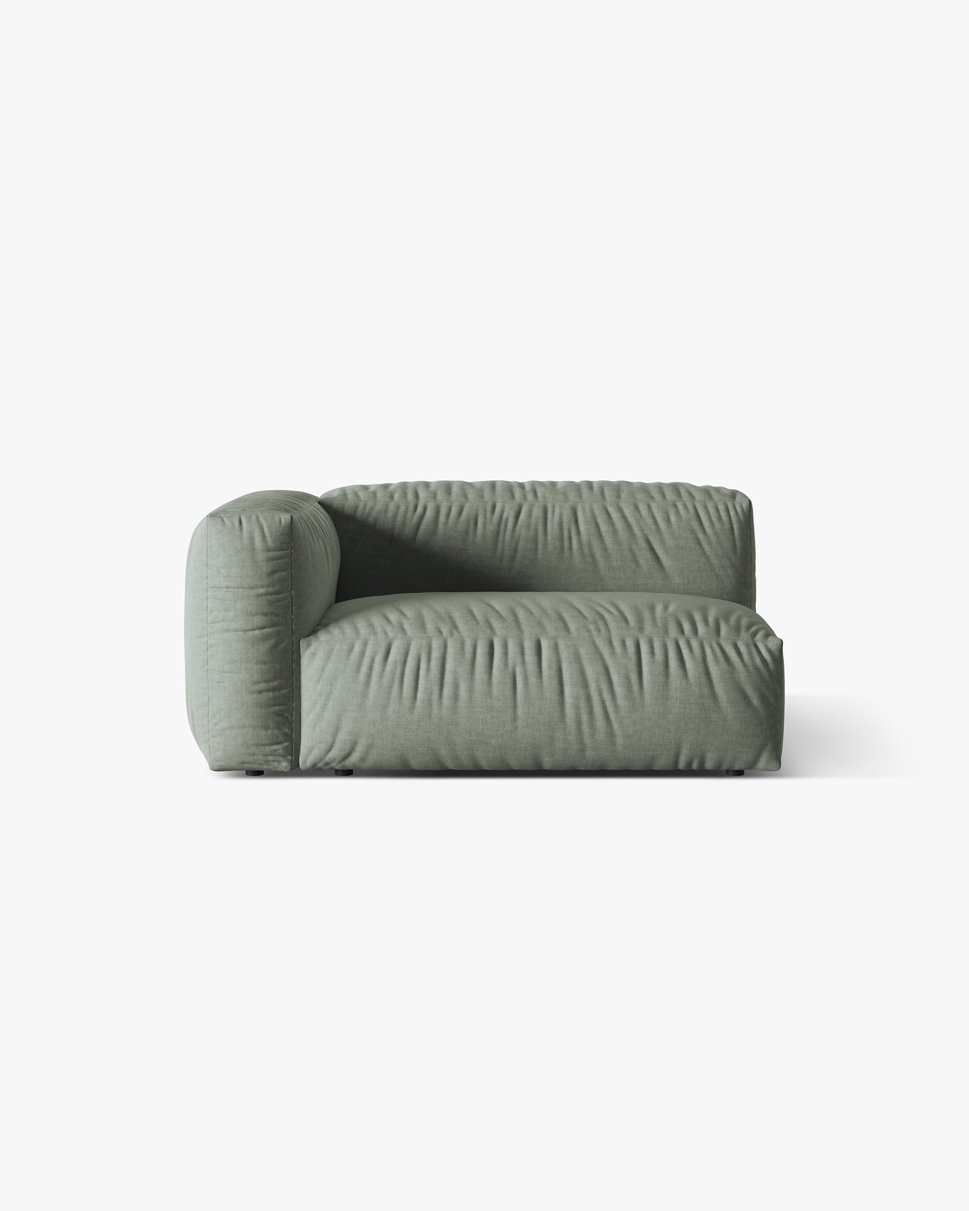 Martina Structured fabric (Bowagreen) / Moss green 0
