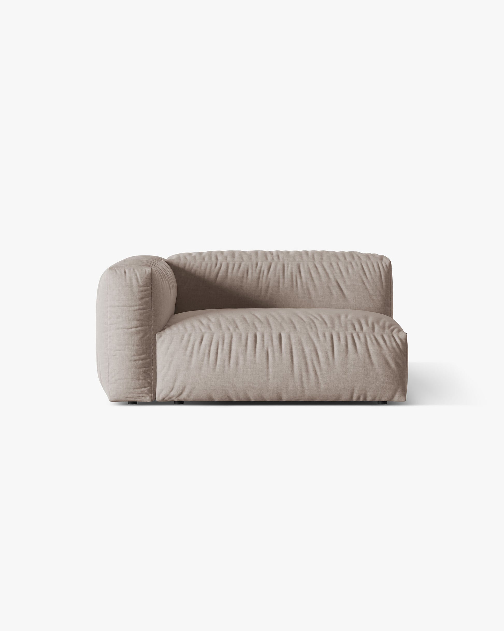 Martina Structured fabric (Botruf) / Dark beige 0