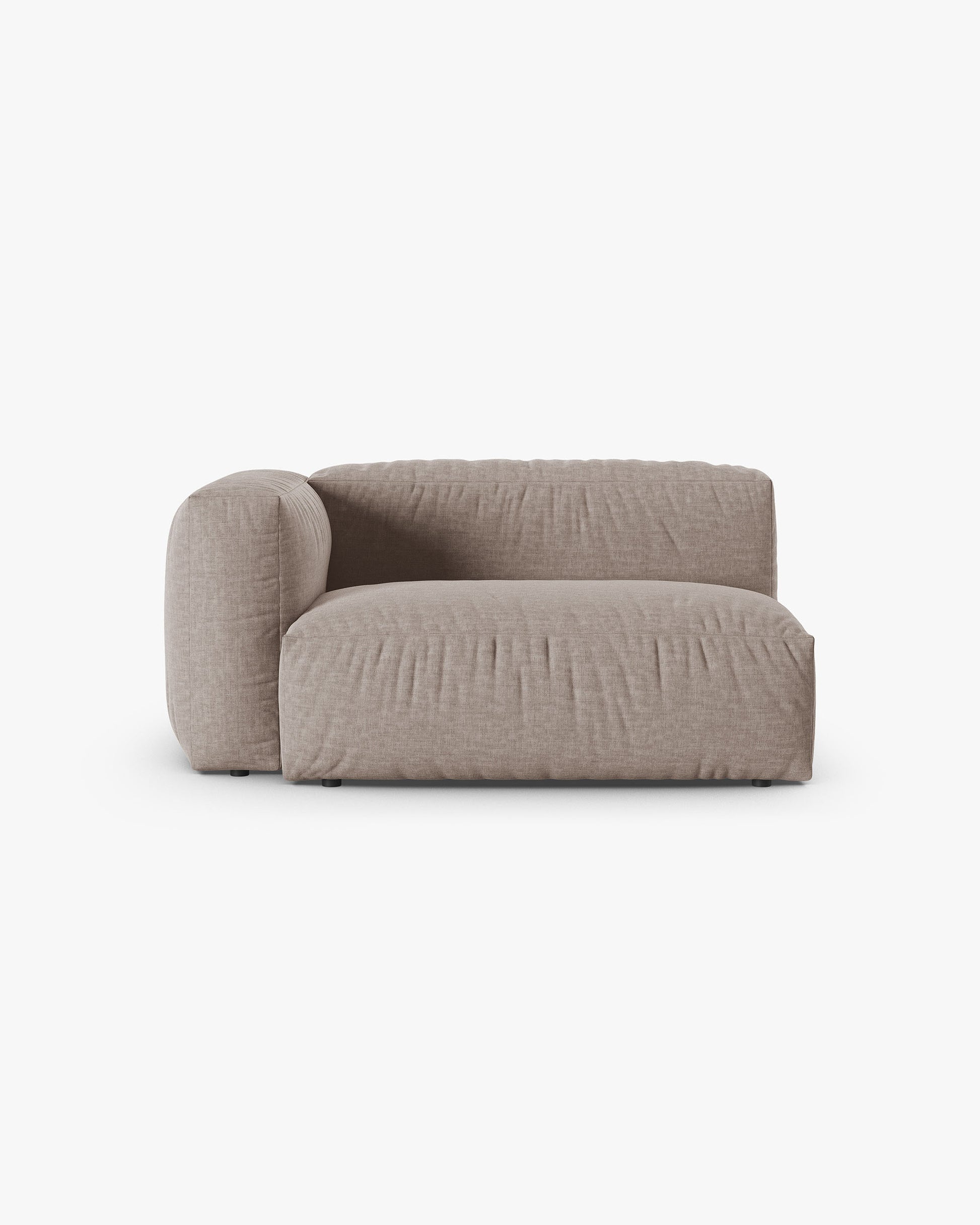 Martina Structured fabric (Botruf) / Dark beige 0