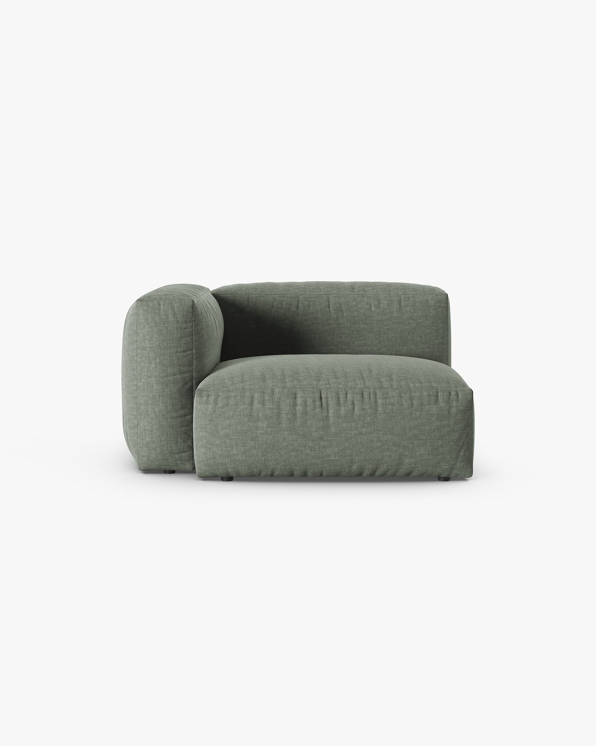 Martina Structured fabric (Bowagreen) / Moss green 0