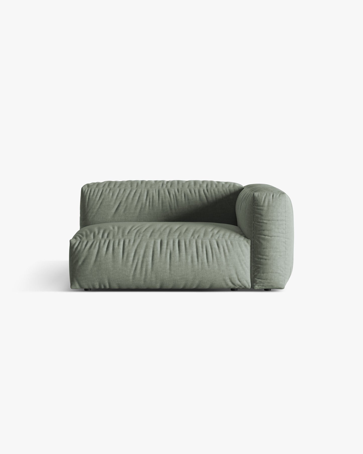 Martina Structured fabric (Bowagreen) / Moss green 0