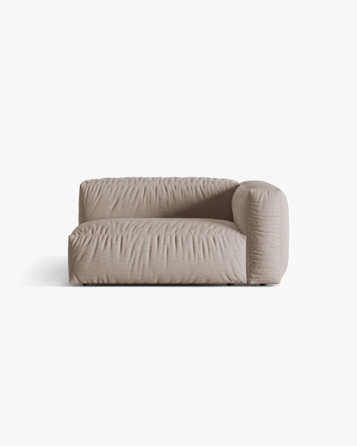 Martina Structured fabric (Botruf) / Dark beige 0