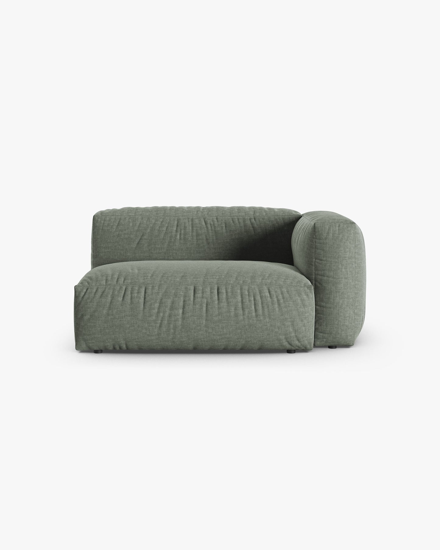 Martina Structured fabric (Bowagreen) / Moss green 0