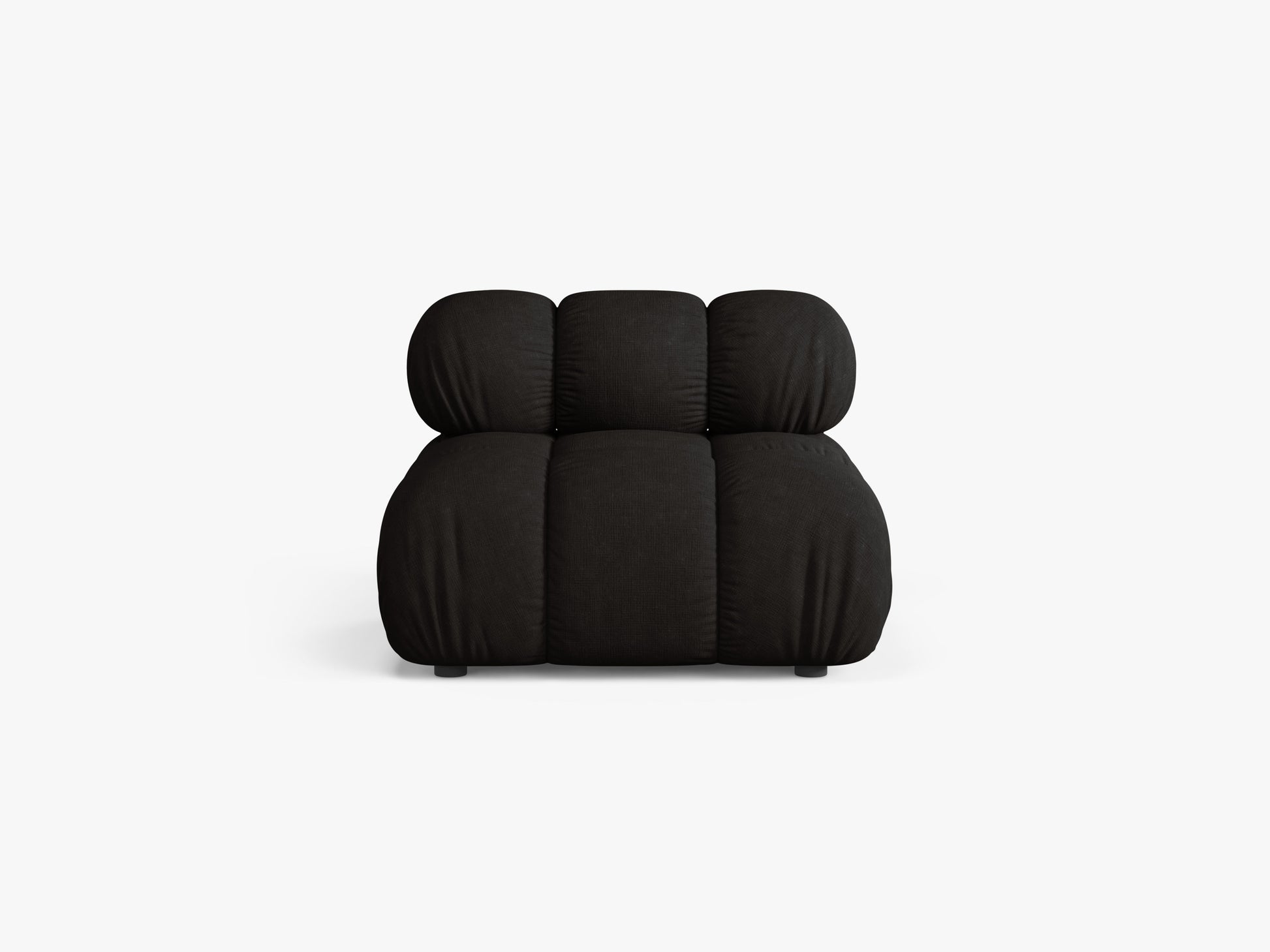 Bellis Structured fabric (Lib22) / Black 0