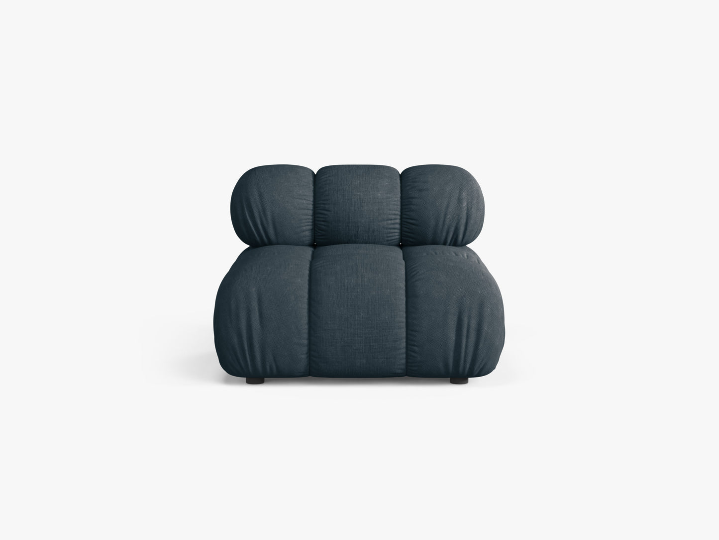 Bellis Structured fabric (Lib13) / Deep petrol 0