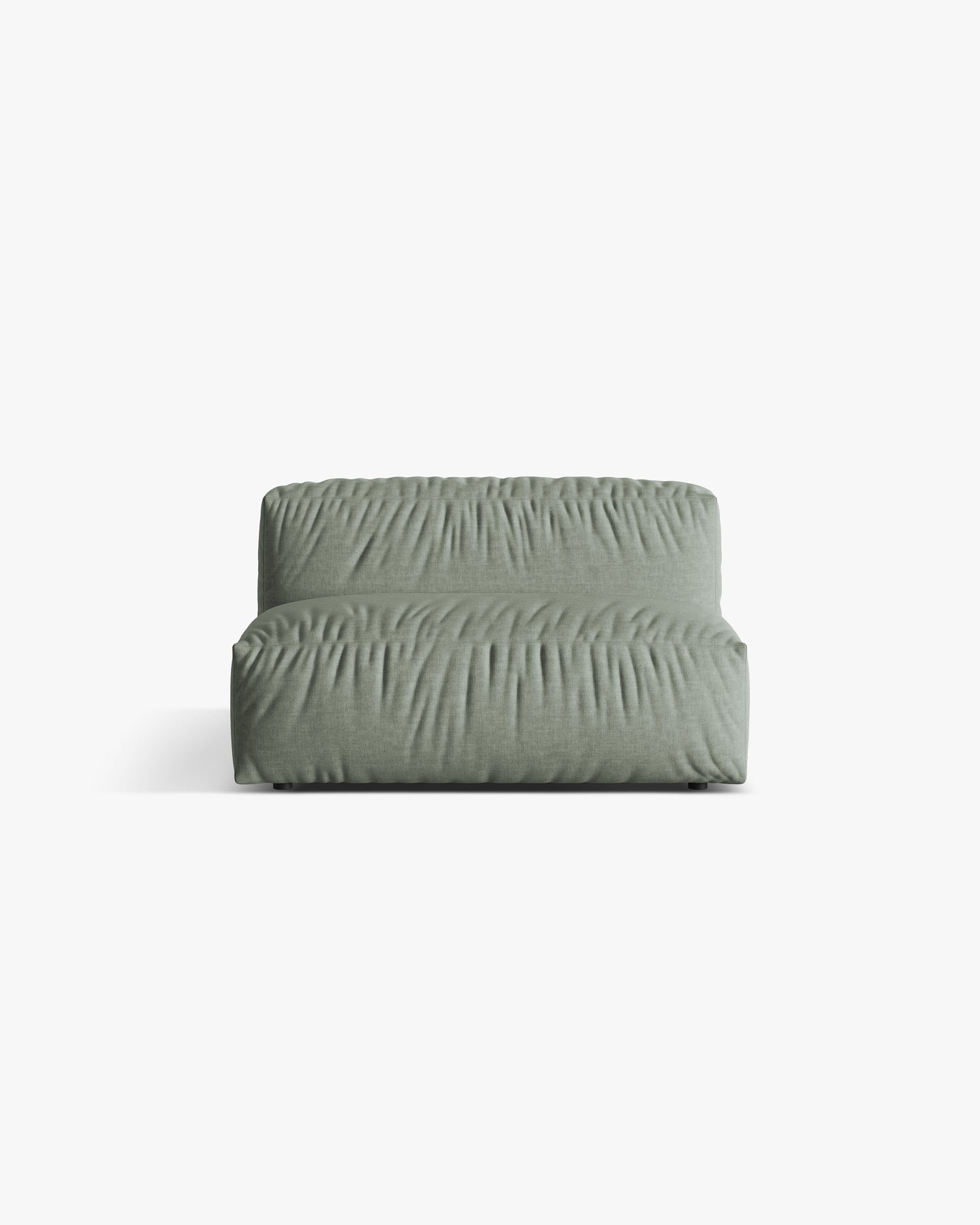 Martina Structured fabric (Bowagreen) / Moss green 0