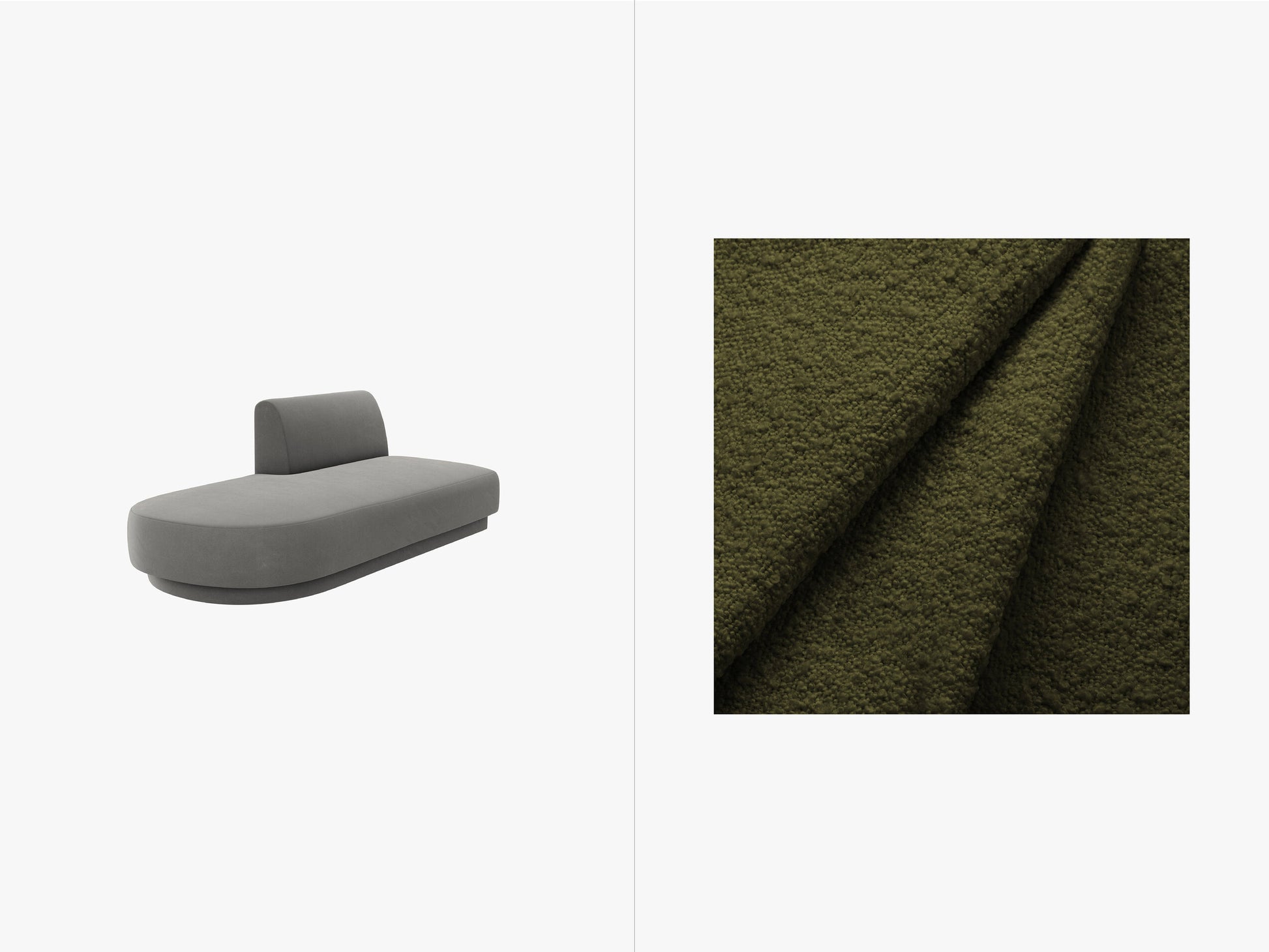Miley Boucle (Bal2090) / Dark olive green 0
