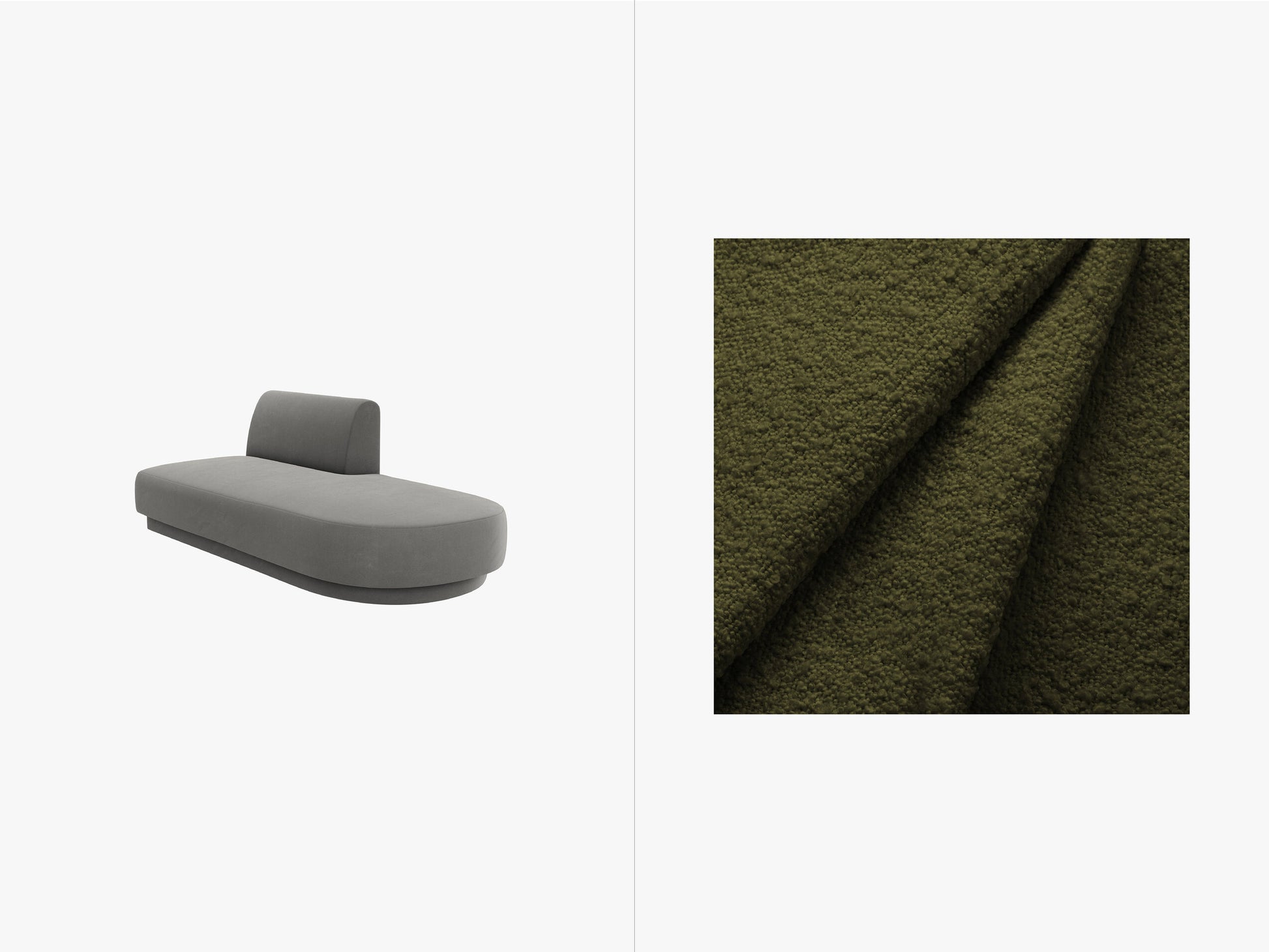 Miley Boucle (Bal2090) / Dark olive green 0