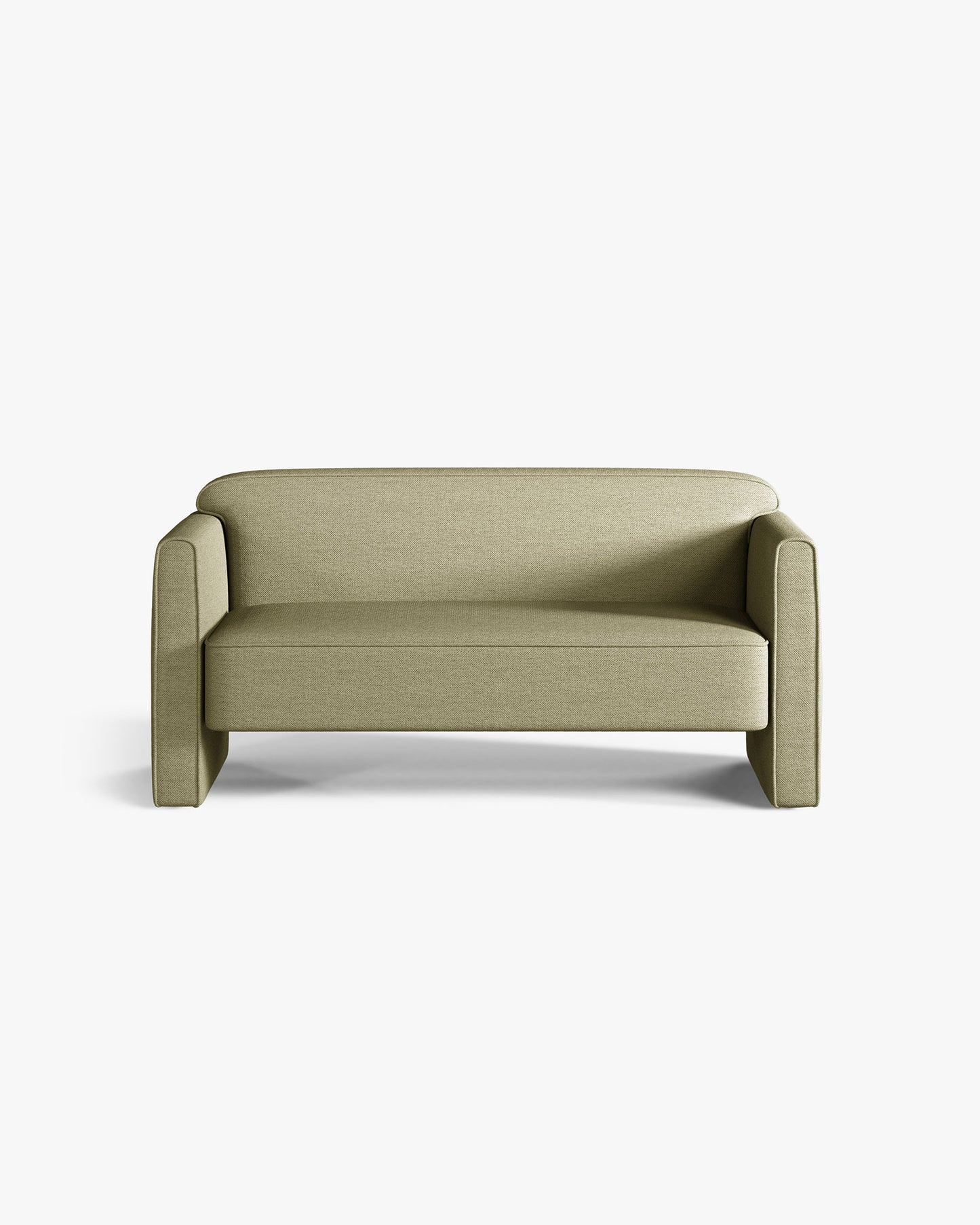Abby Structured fabric (Heravo) / Olive 0