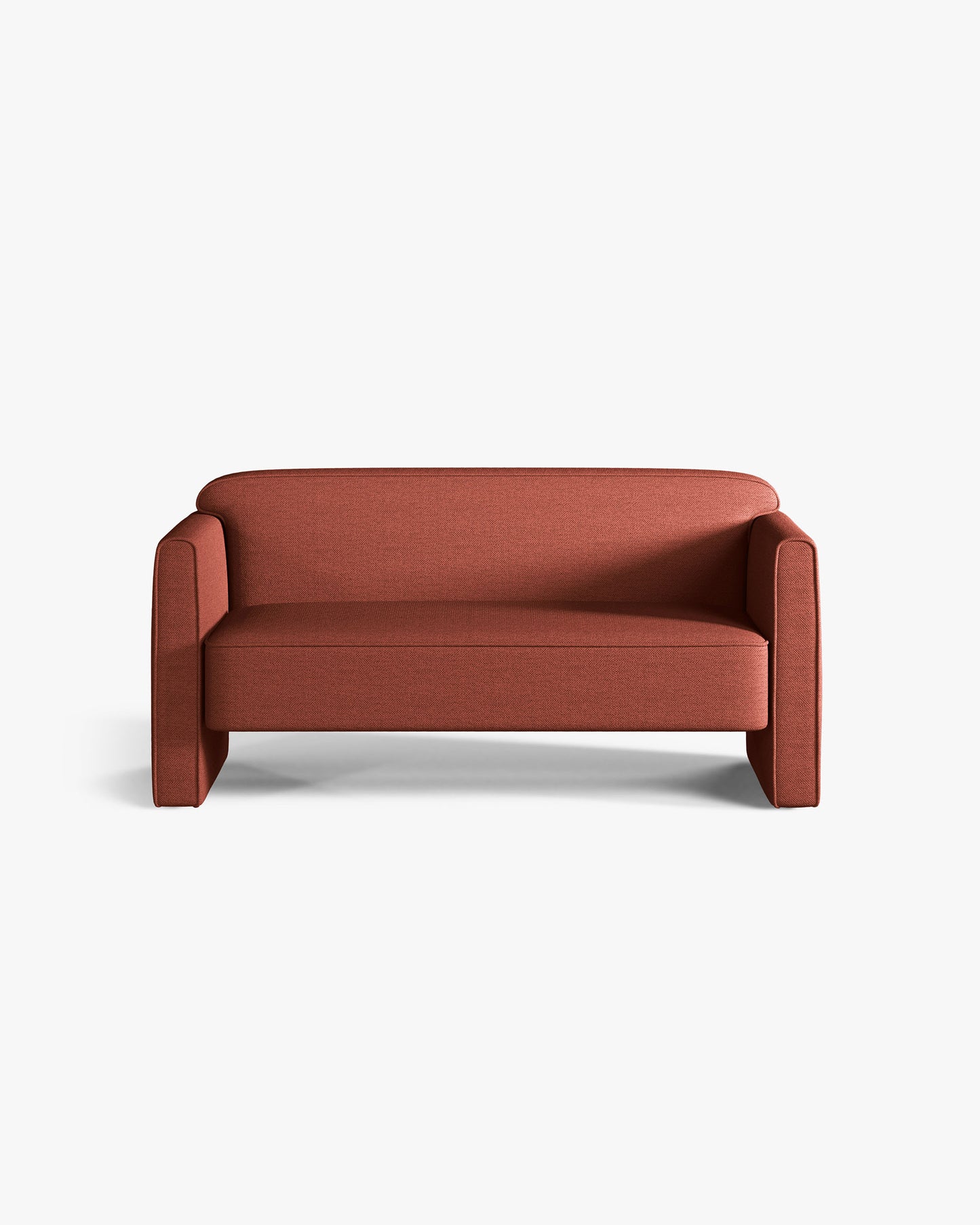 Abby Structured fabric (Her ter) / Terracotta 0