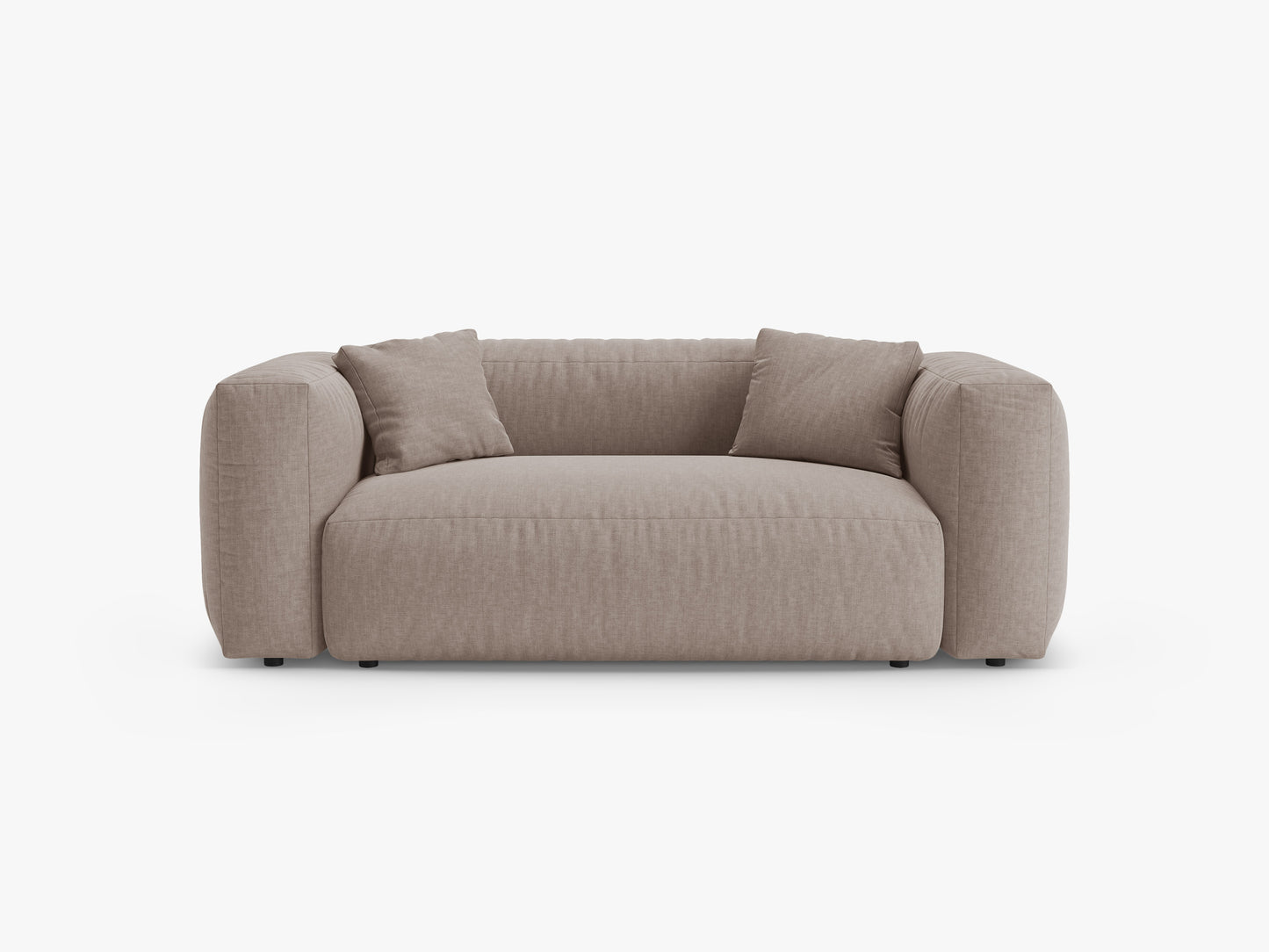 Martina Structured fabric (Botruf) / Dark beige 0