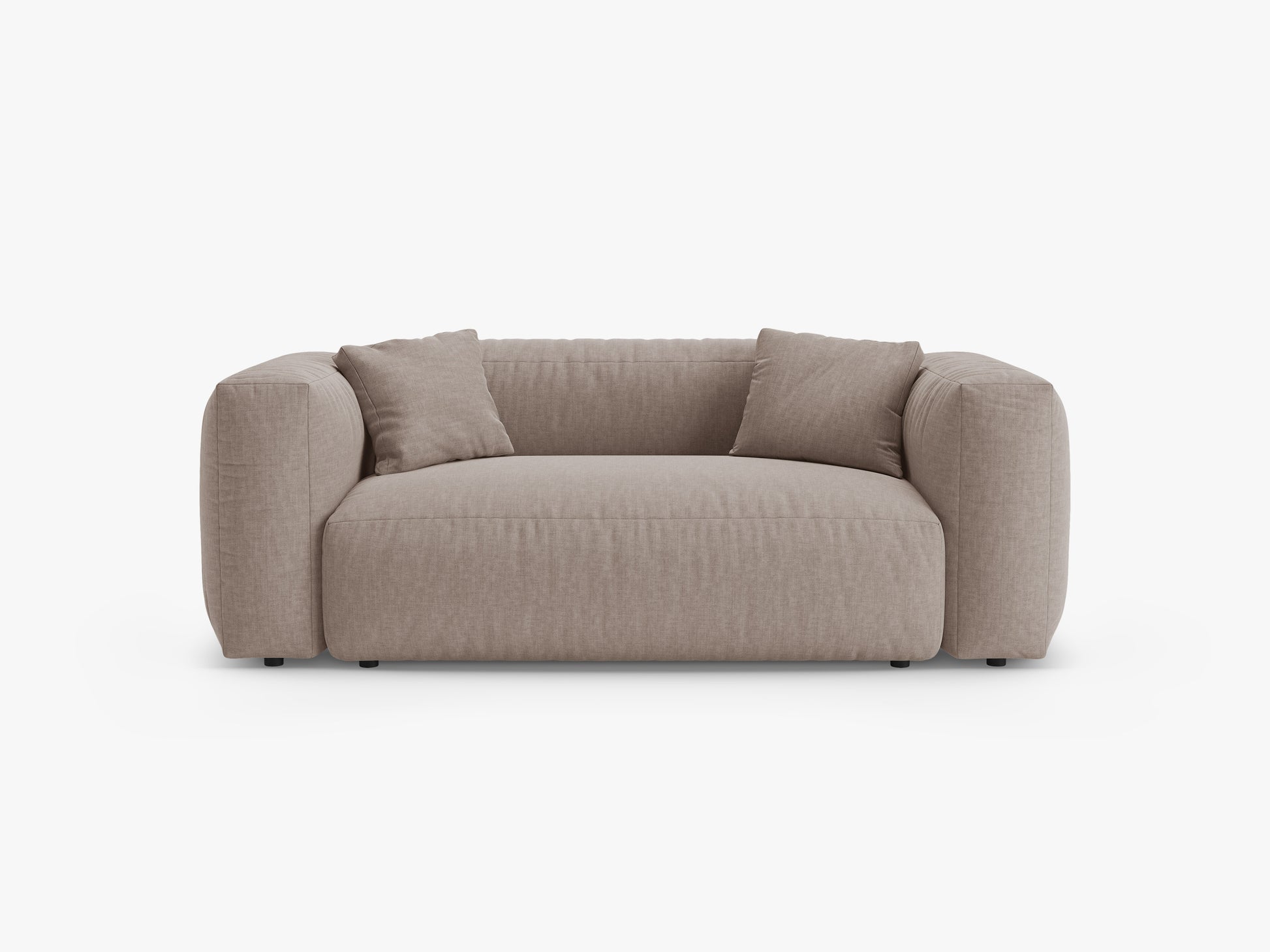 Martina Structured fabric (Botruf) / Dark beige 0