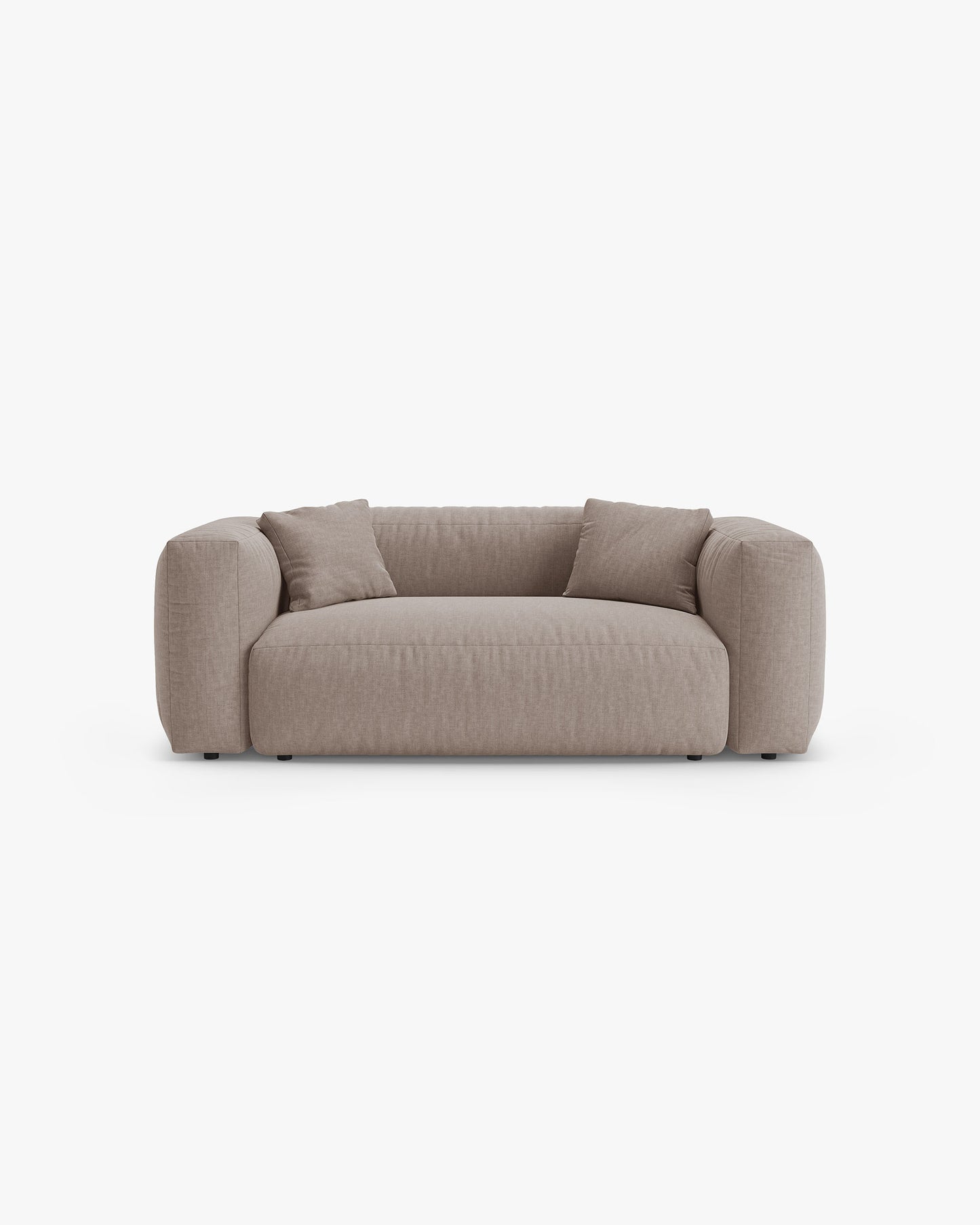 Martina Structured fabric (Botruf) / Dark beige 0