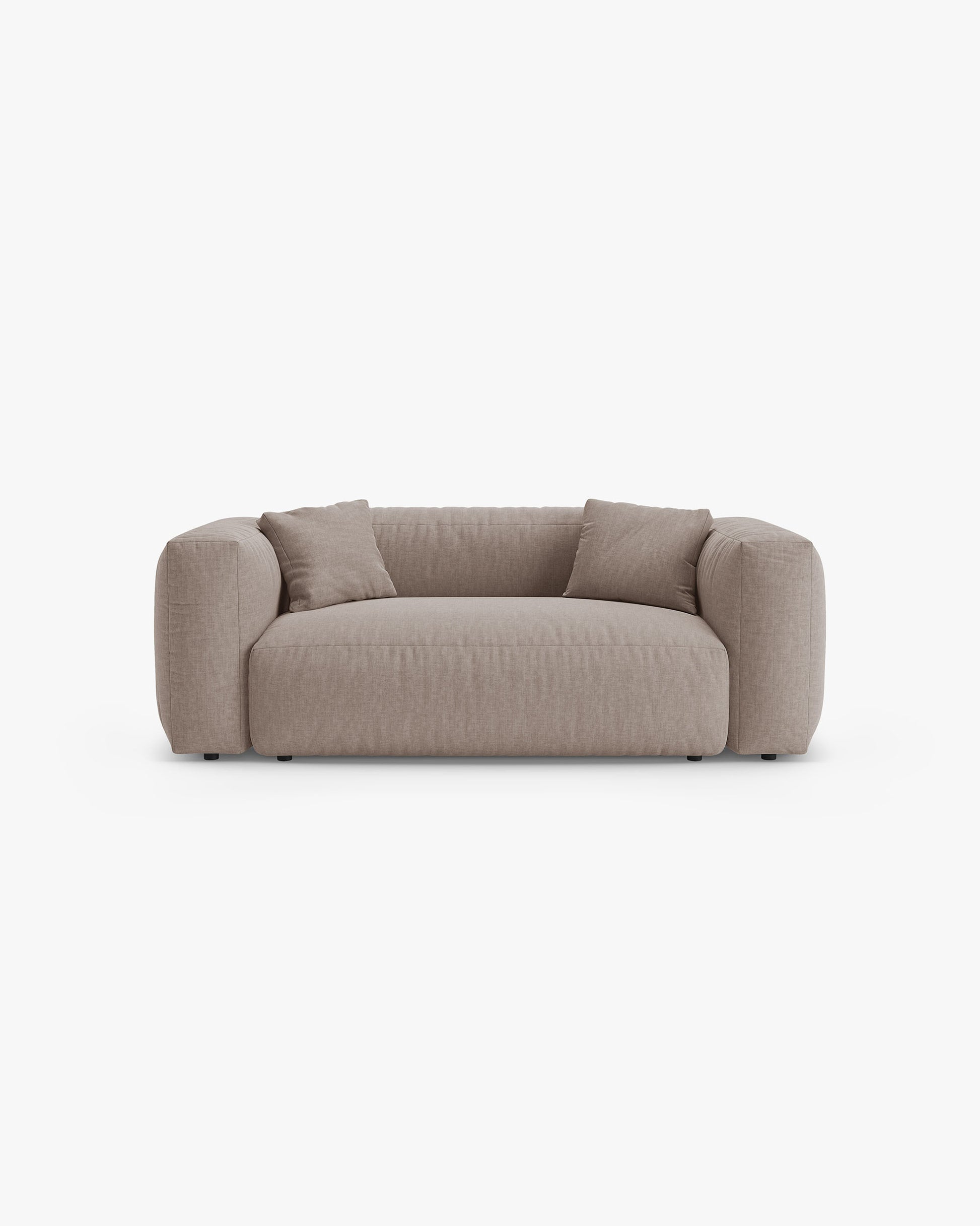 Martina Structured fabric (Botruf) / Dark beige 0