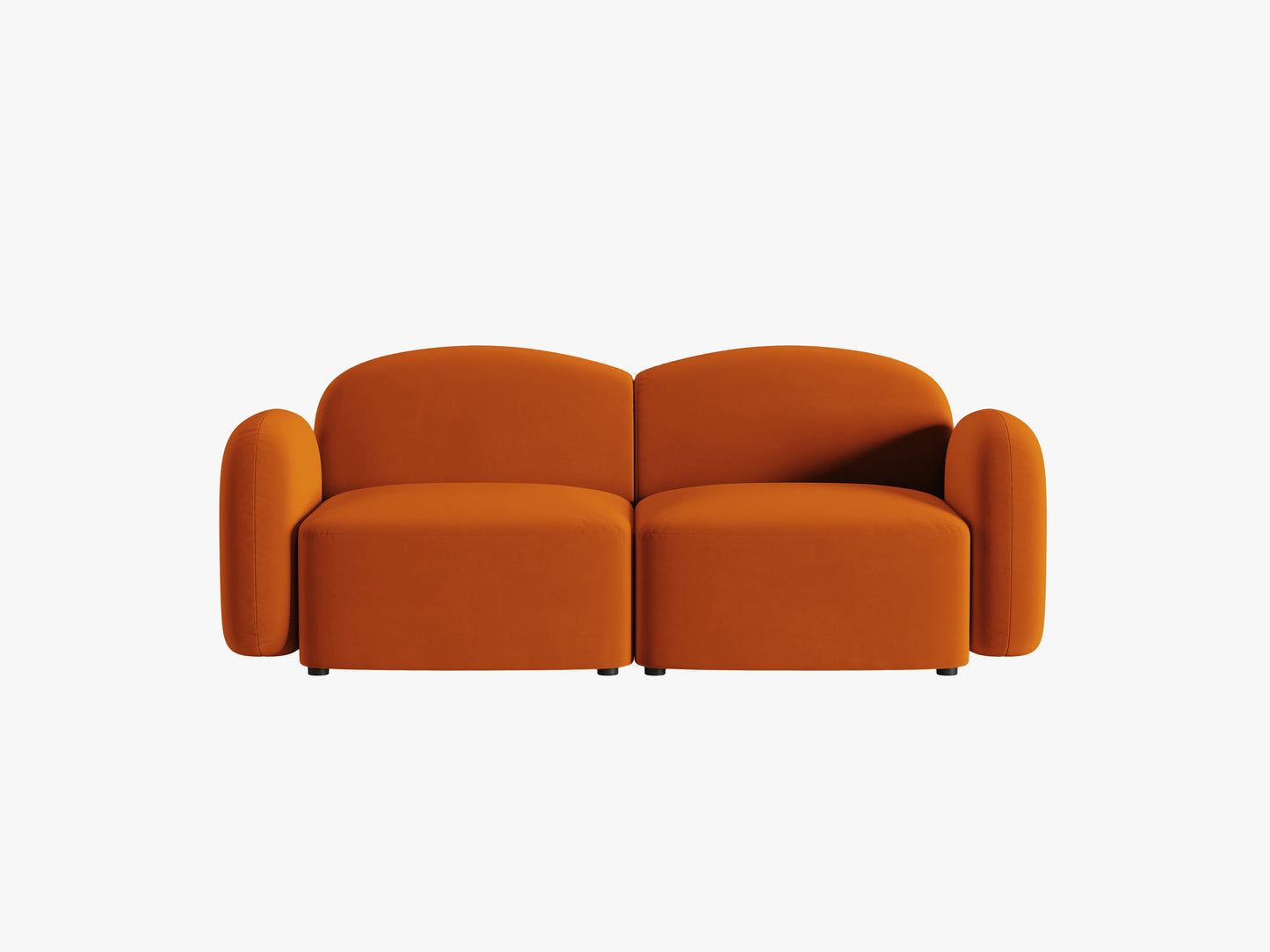 Blair Velvet (Casterr) / Terracotta 0