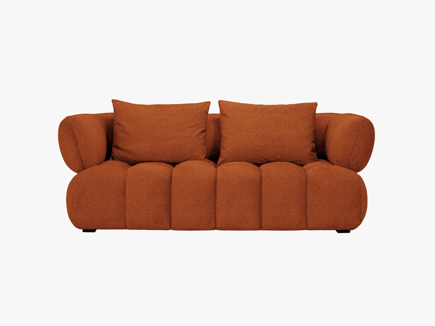 Reese Structured velvet (Bub10) / Terracotta 0