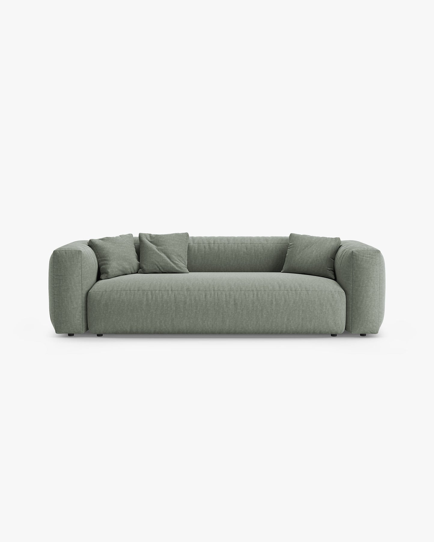 Martina Structured fabric (Bowagreen) / Moss green 0