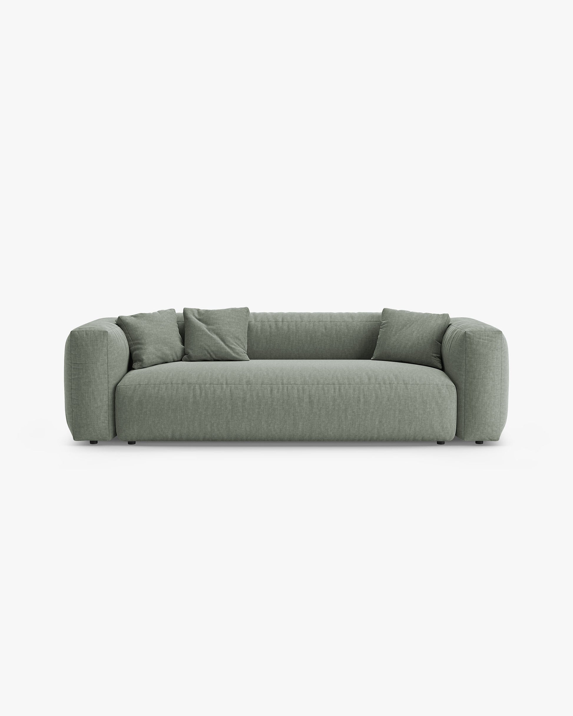 Martina Structured fabric (Bowagreen) / Moss green 0