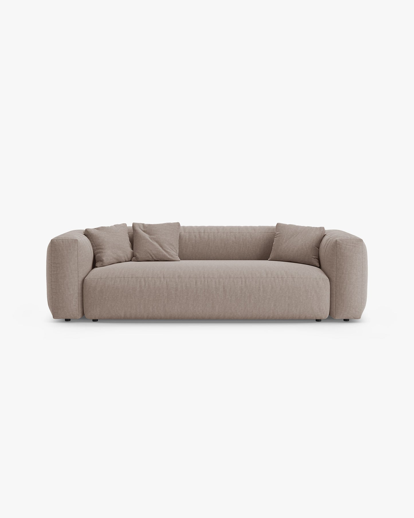 Martina Structured fabric (Botruf) / Dark beige 0