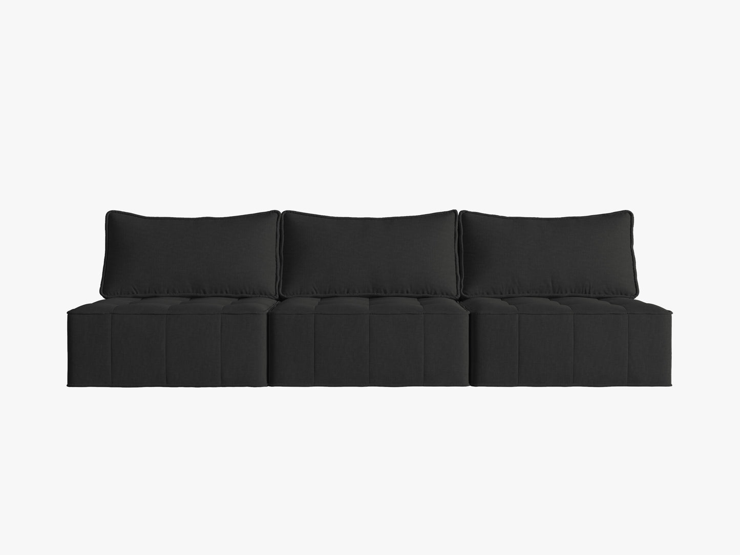 Mike Structured fabric (Boblack) / Black 0