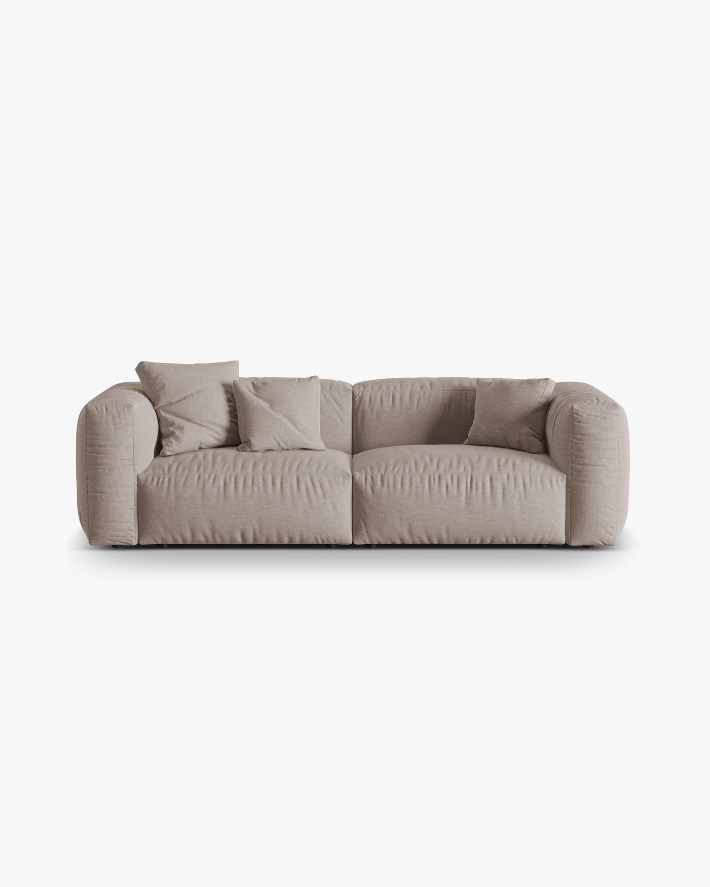 Martina Structured fabric (Botruf) / Dark beige 0