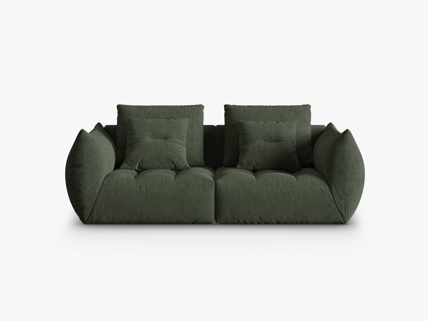 Bloom Structured fabric (Win75) / Moss green 0