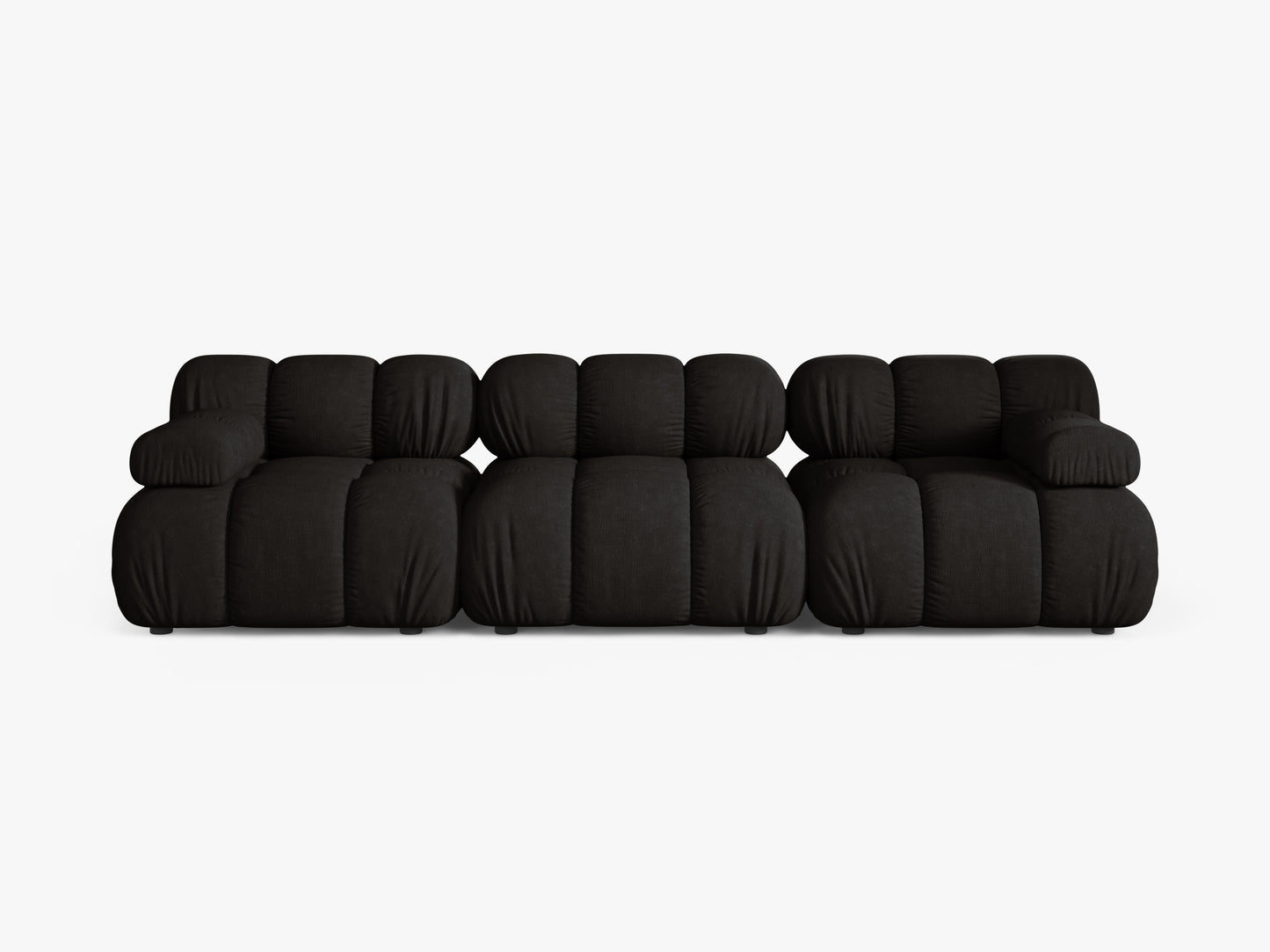 Bellis Structured fabric (Lib22) / Black 0