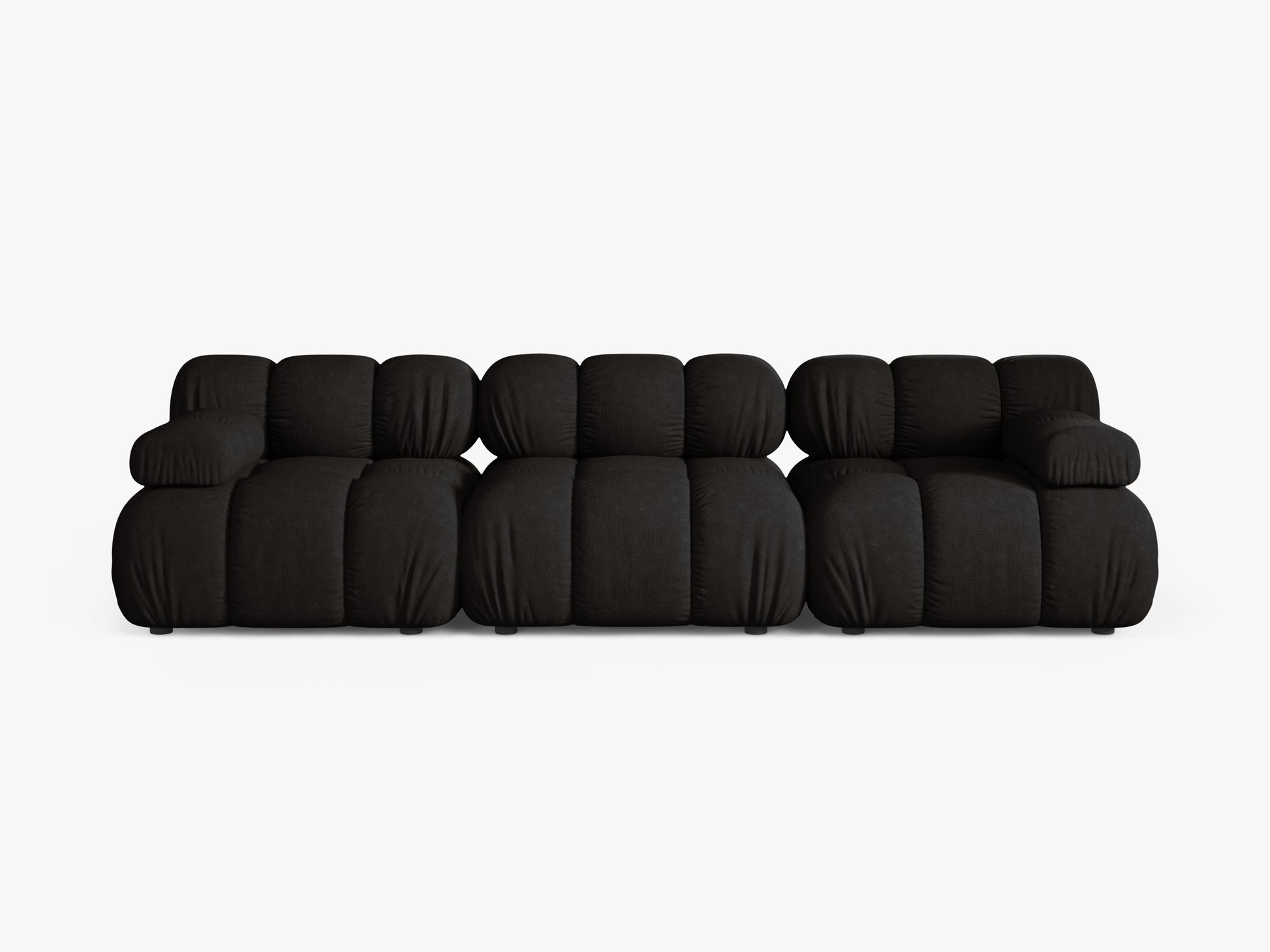 Bellis Structured fabric (Lib22) / Black 0