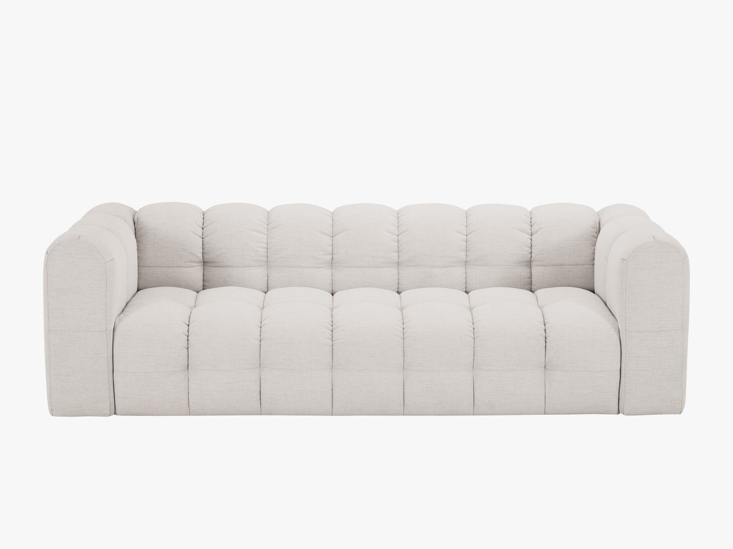 Mellow Structured fabric (Mol04) / Grey beige melange 0