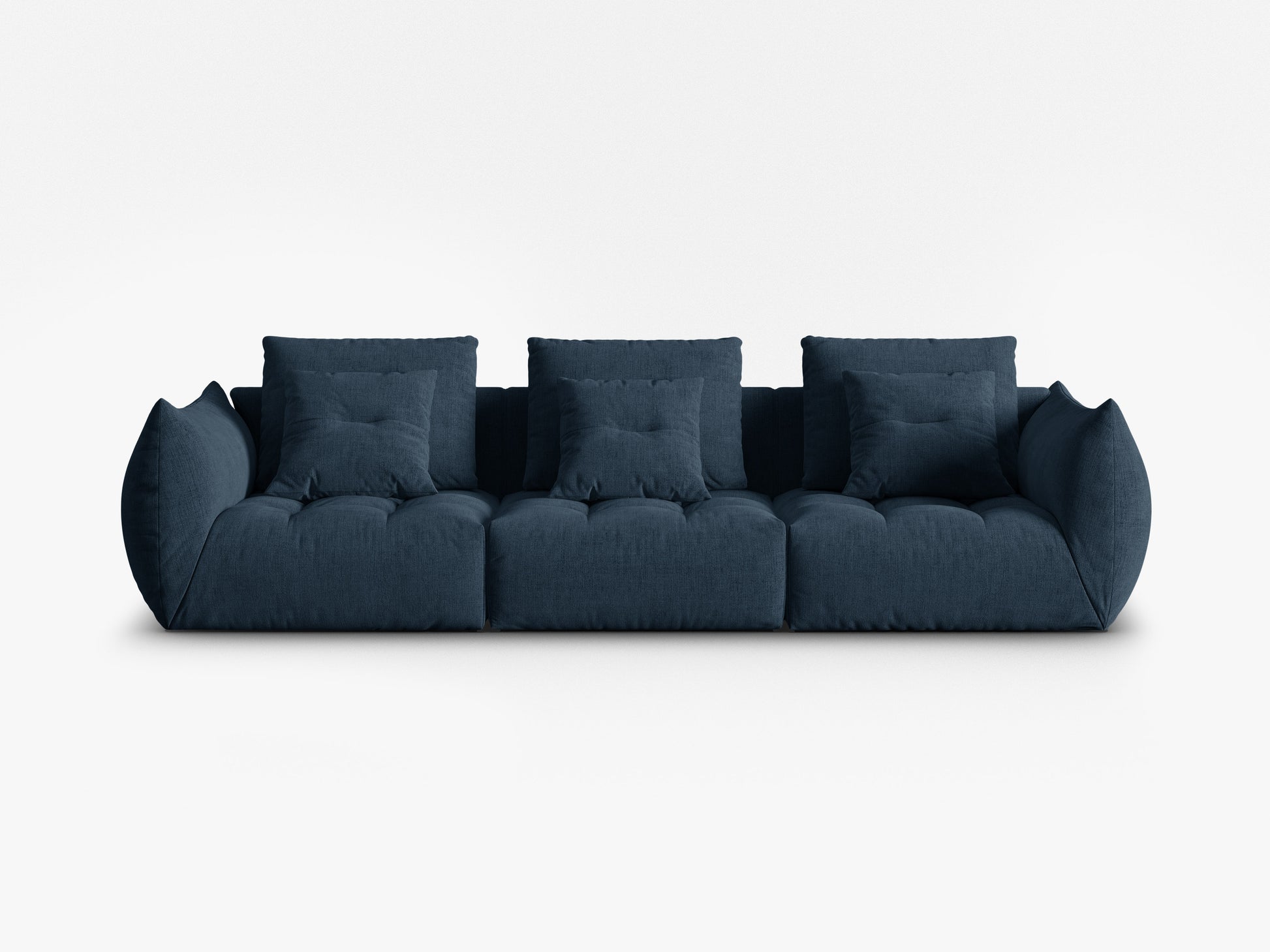 Bloom Structured fabric (Win77) / Navy blue 0