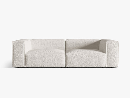 Nuria Boucle (Monpea) / Grey beige melange 0