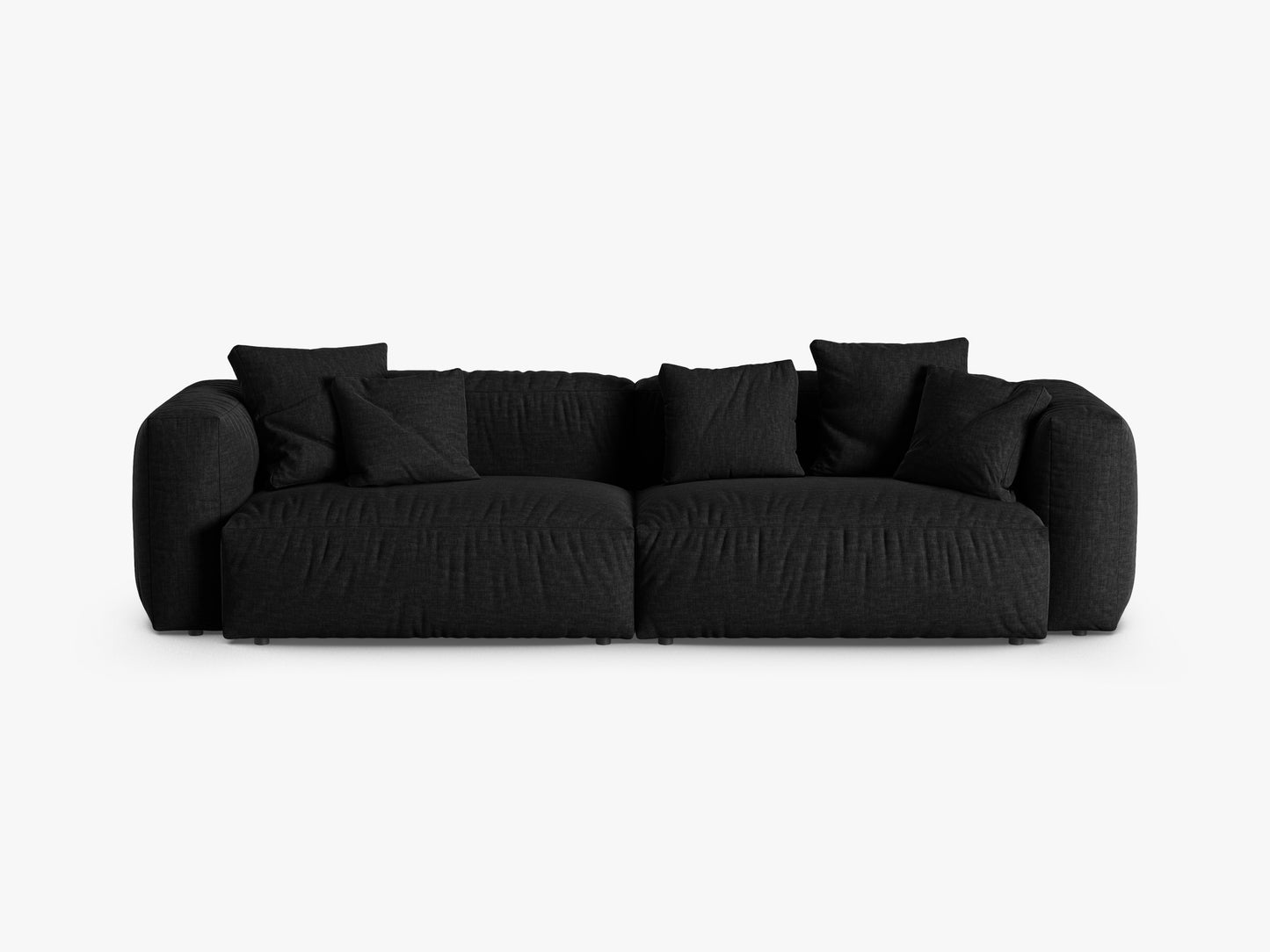 Martina Structured fabric (Boblack) / Black 0