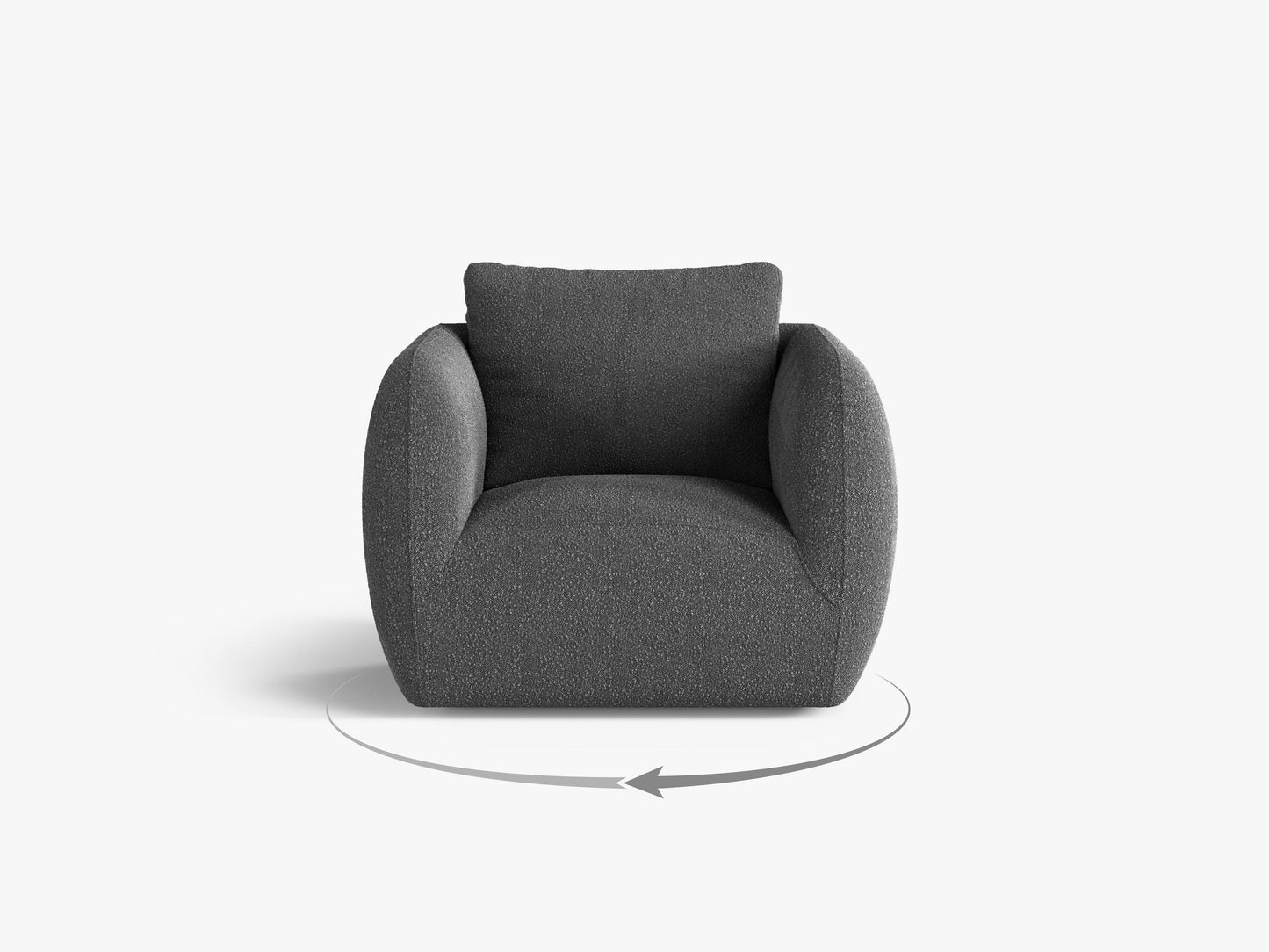 Iga Boucle (Bal2083) / Dark grey 0