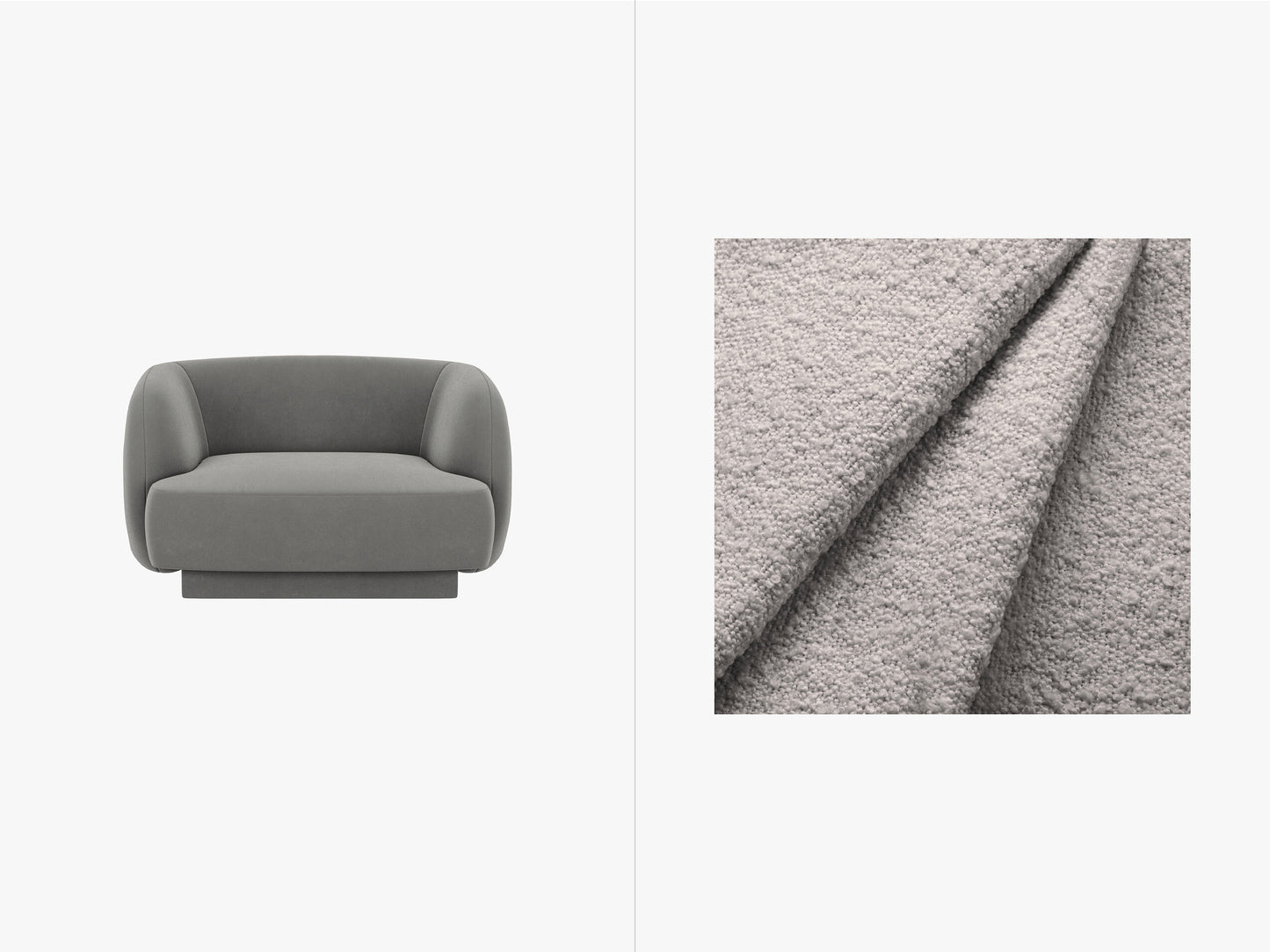 Miley Boucle (Bal2085) / Light grey 0