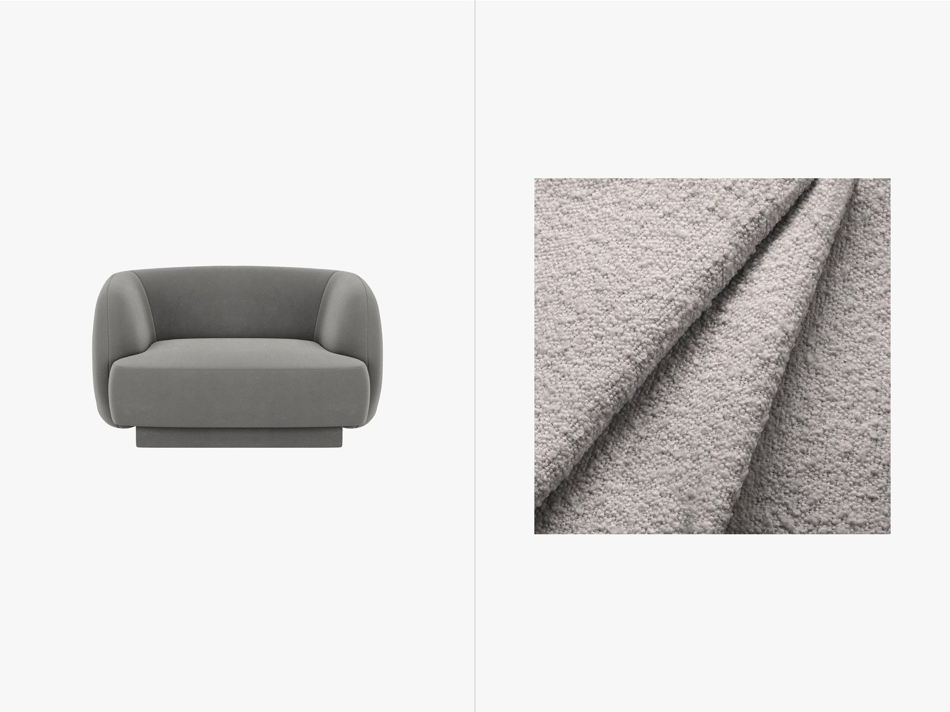 Miley Boucle (Bal2085) / Light grey 0