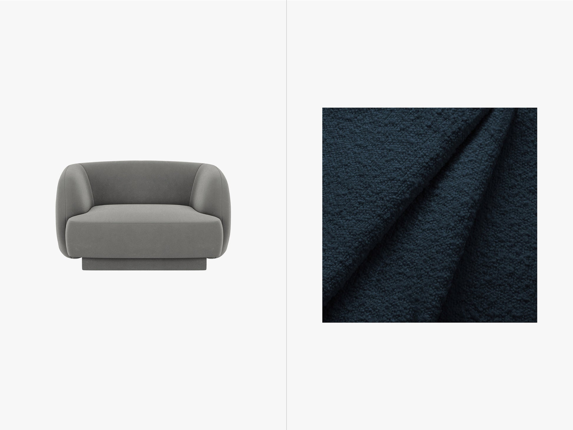 Miley Boucle (Bal2088) / Dark blue 0